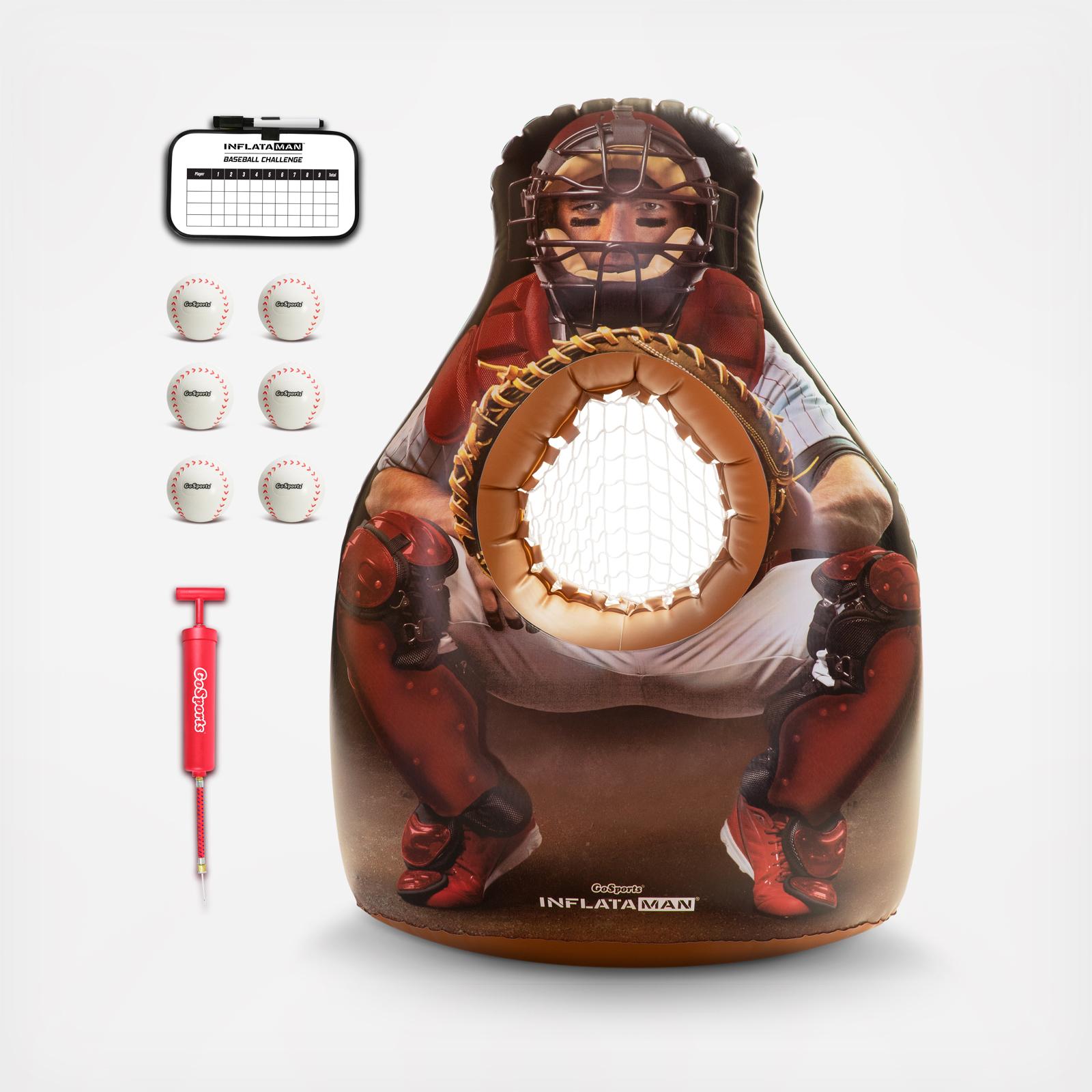 Inflataman Baseball Toss Challenge