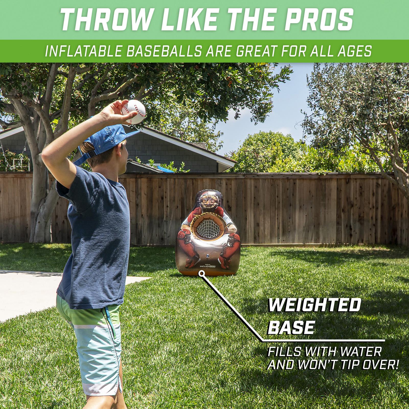 Inflataman Baseball Toss Challenge