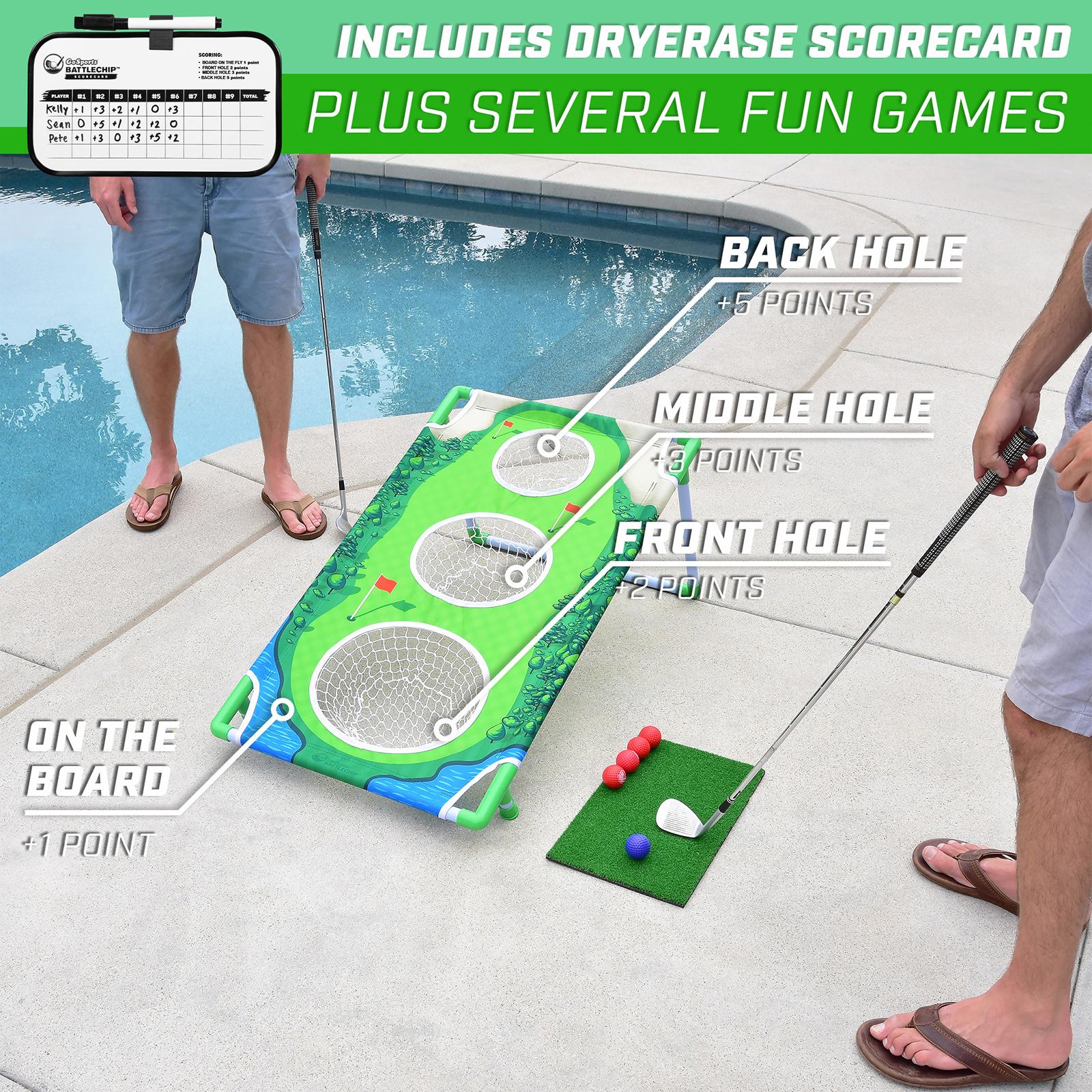 BattleChip Match Backyard Golf Cornhole Game