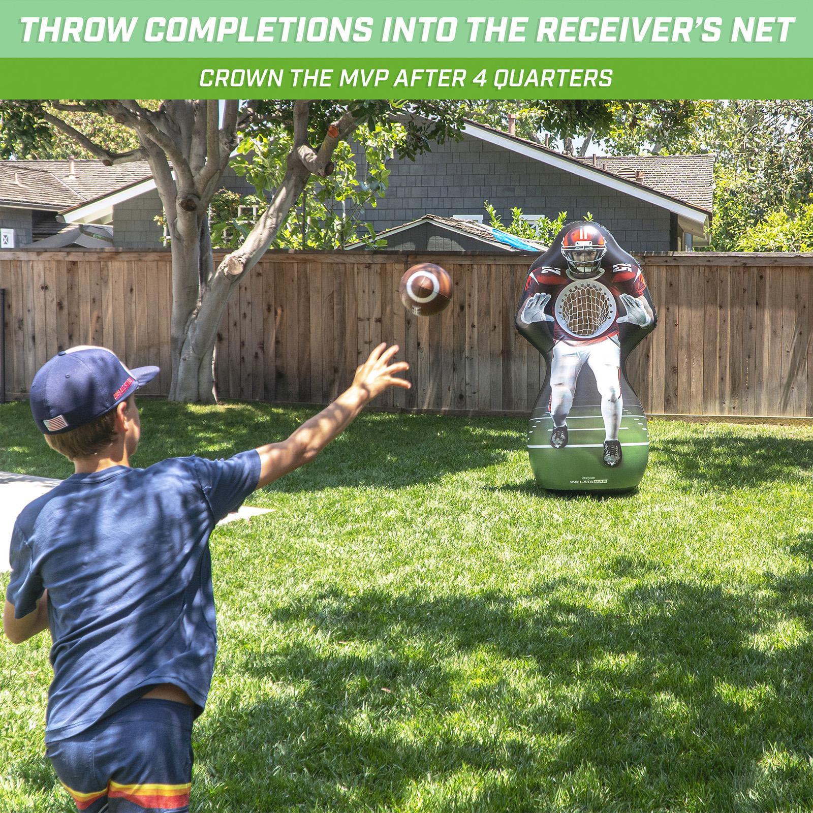 Inflataman Football Challenge