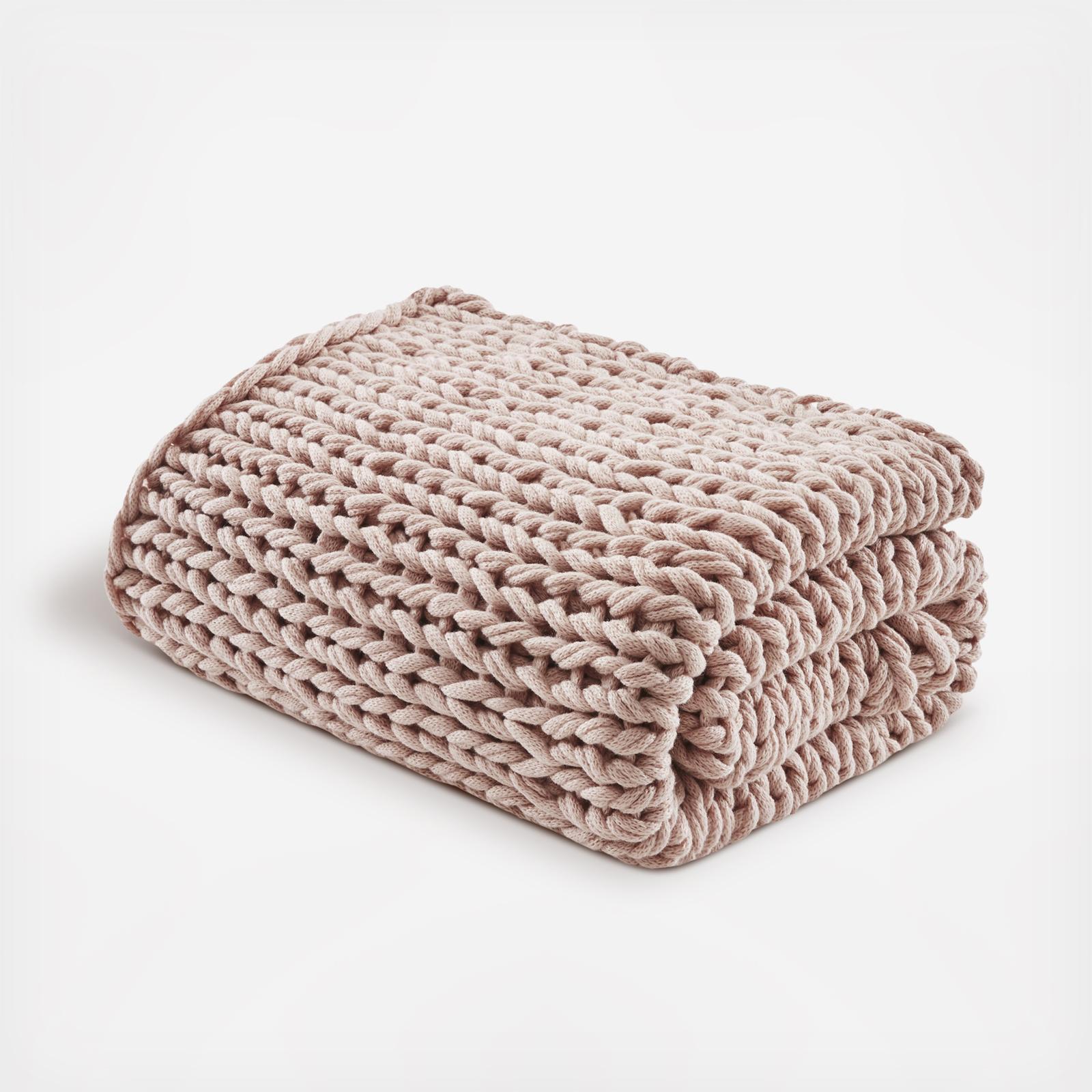 Chunky Double Knit Handmade Throw