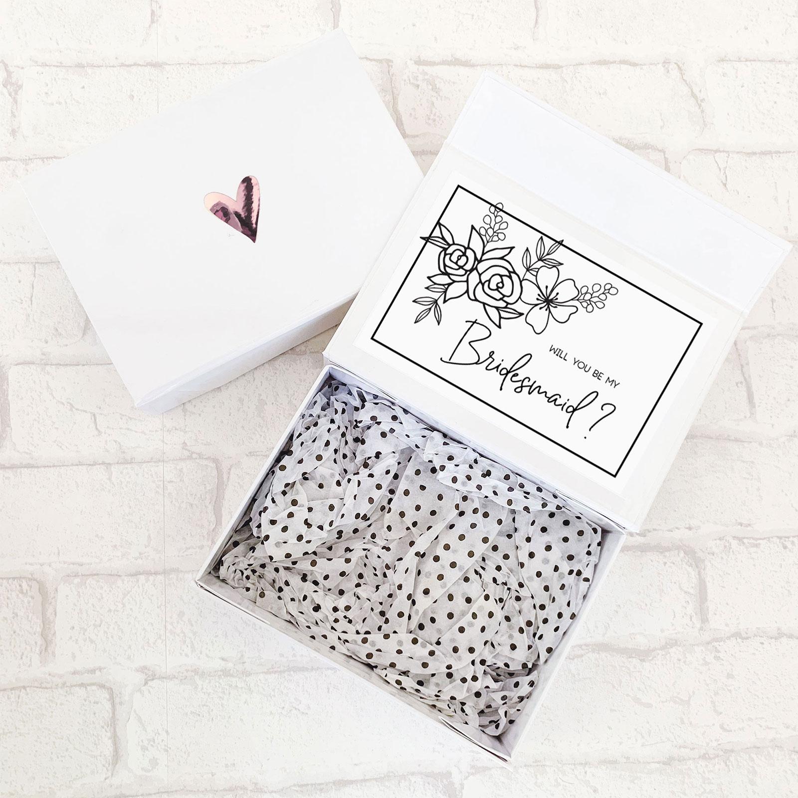 Bridal Party Proposal Box