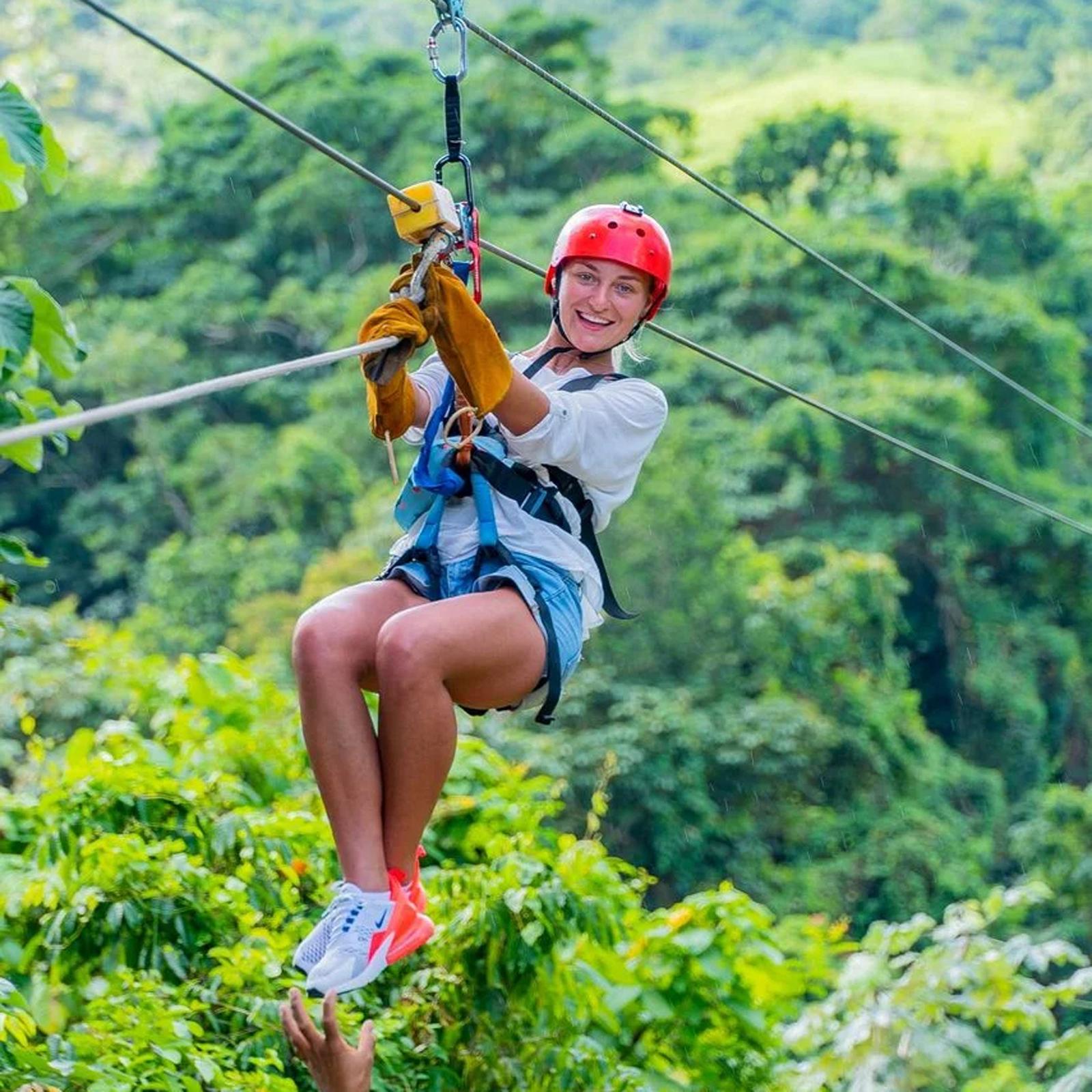 Zipline Adventures & Monkeyland for 2 - Dominican Republic