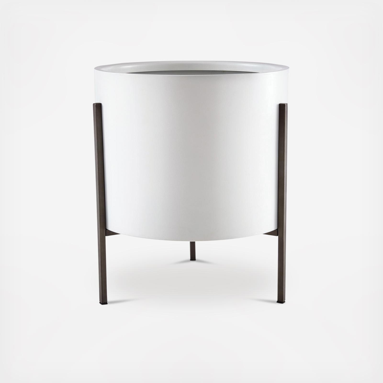 Dundee Low Planter with Stand
