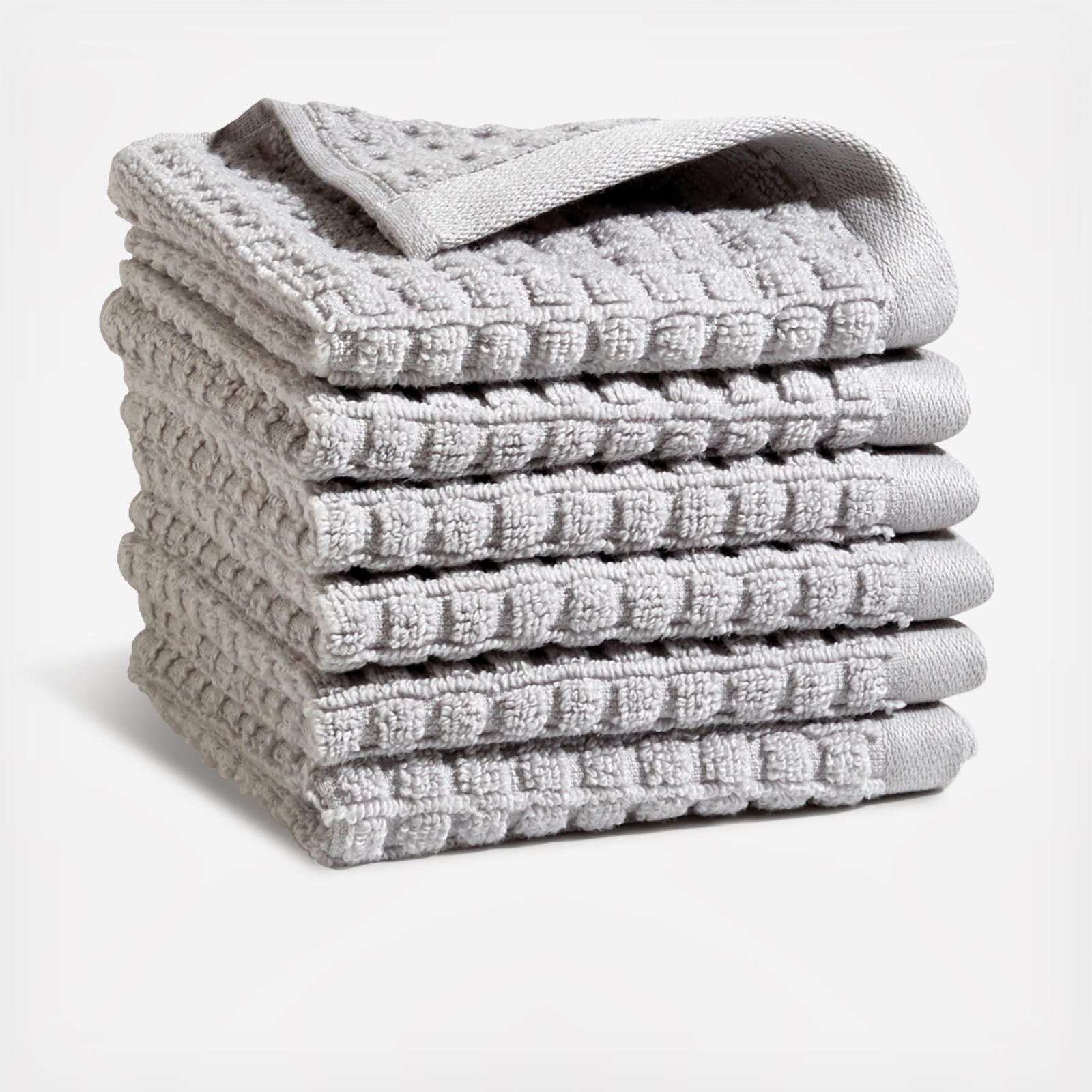 Quick Dry Washcloth, Set of 6