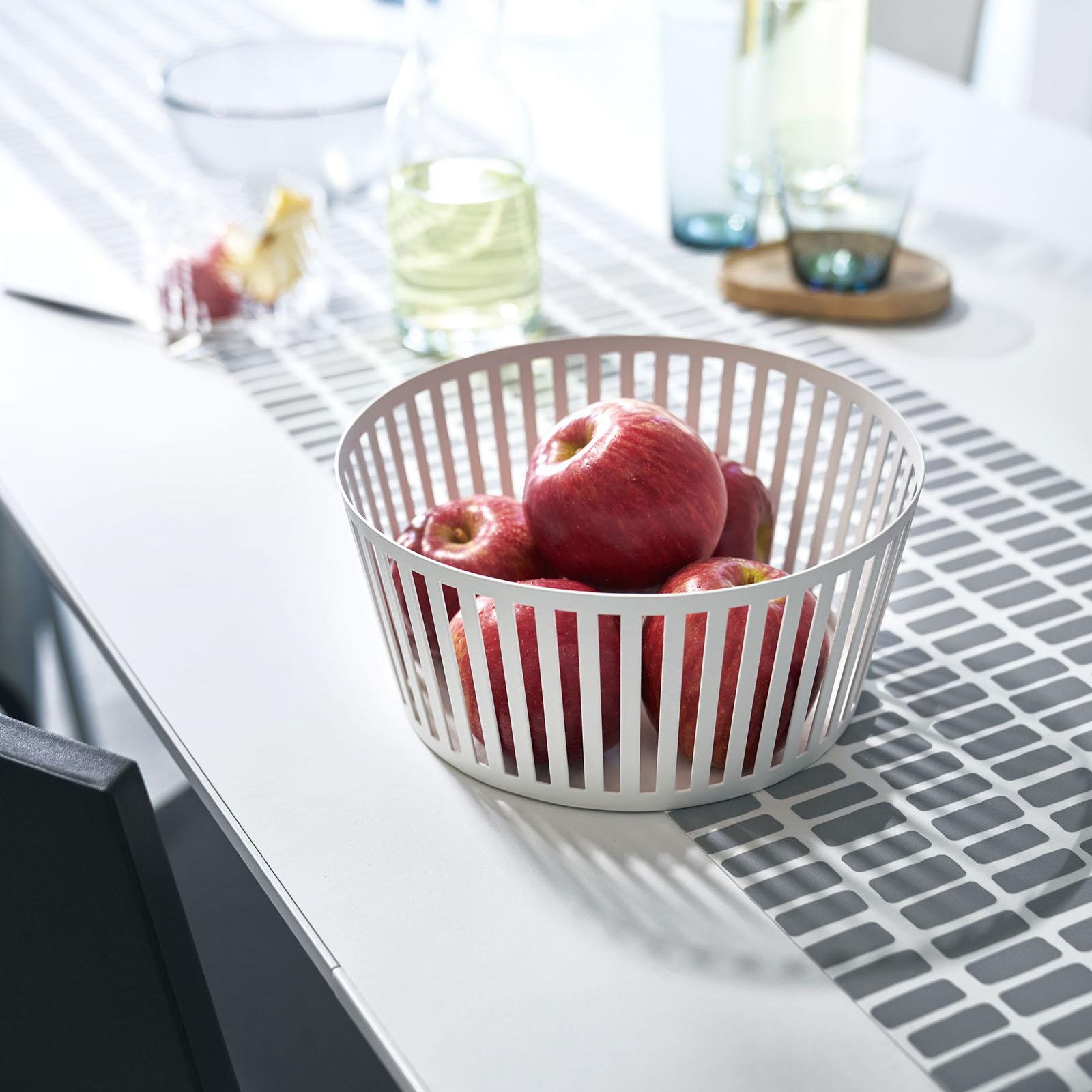 Tower Striped Tall Fruit Basket