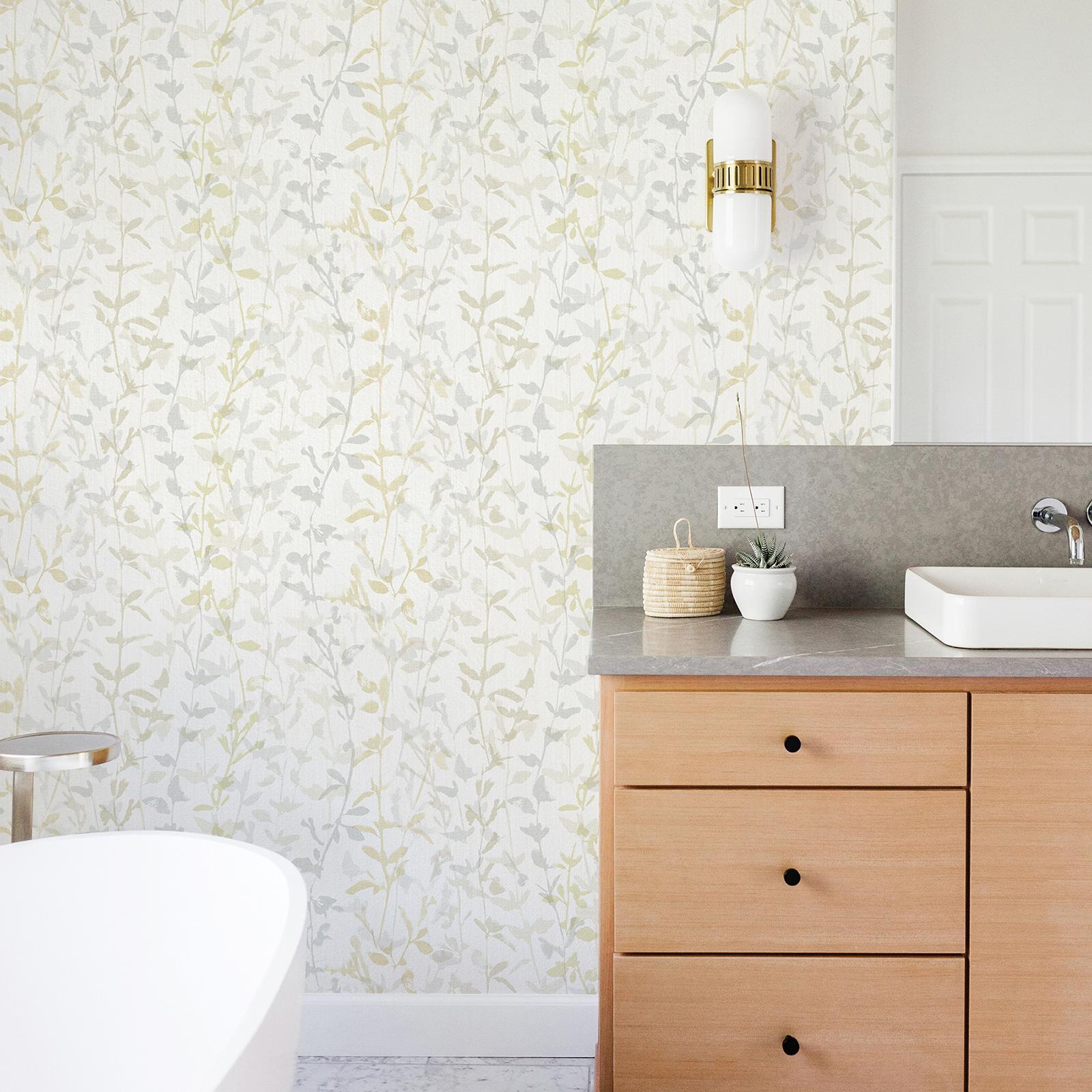 Thea Floral Trail Wallpaper