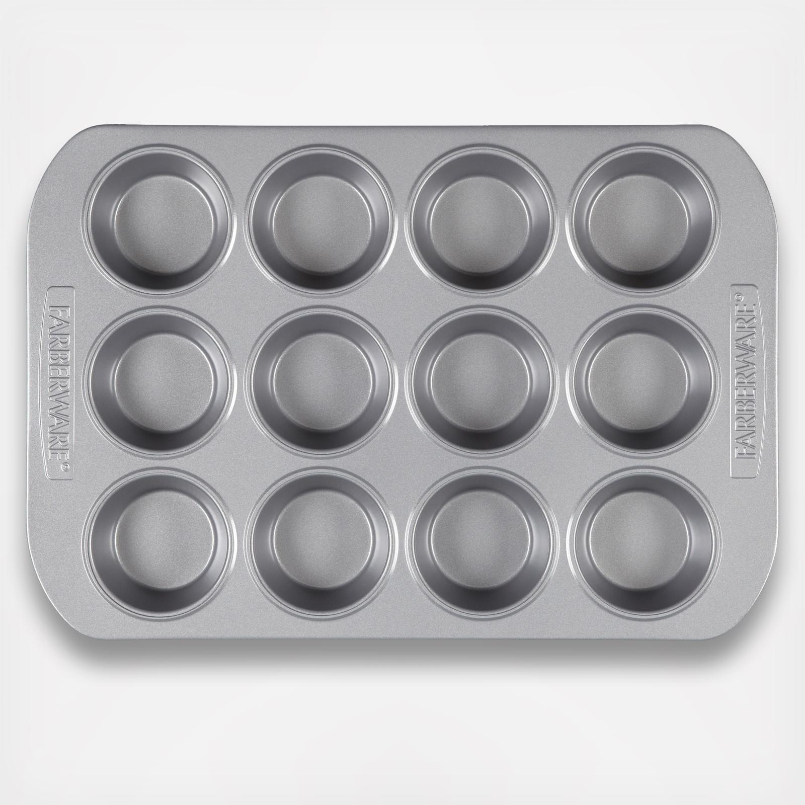 Nonstick 12-Cup Muffin Pans, Set of 2