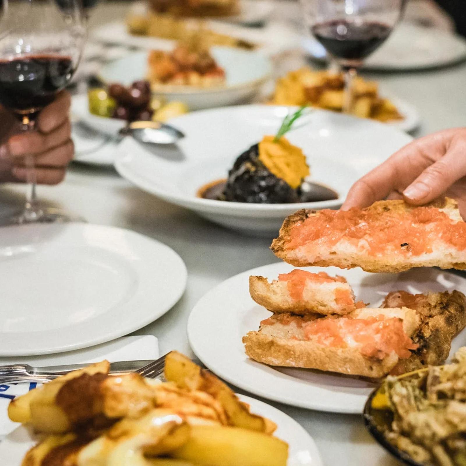 Sunset, Tapas & Wine Tour for 2 - Barcelona