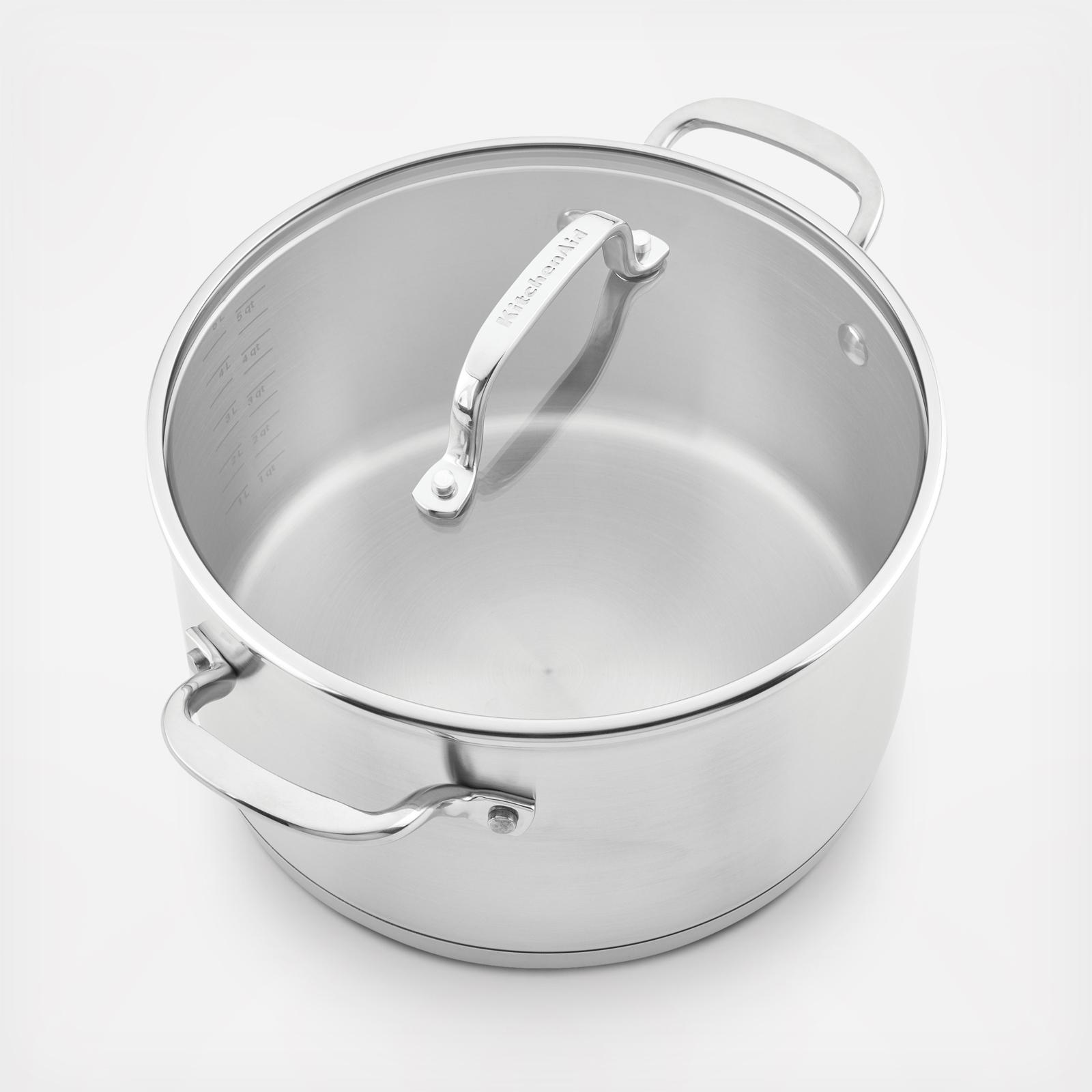 3-Ply Base 11-Piece Stainless Steel Cookware Set