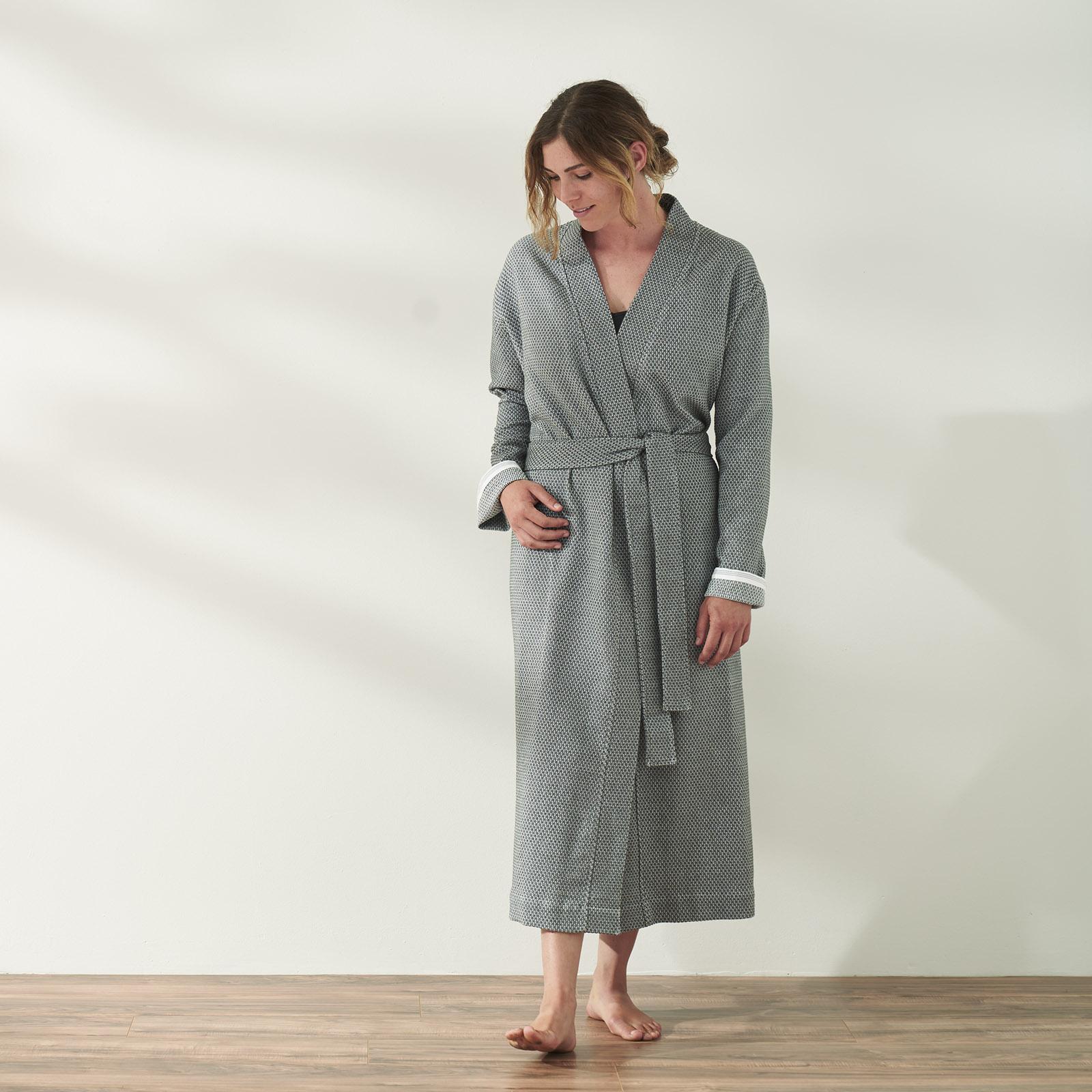 Unisex Mediterranean Organic Modern Robe