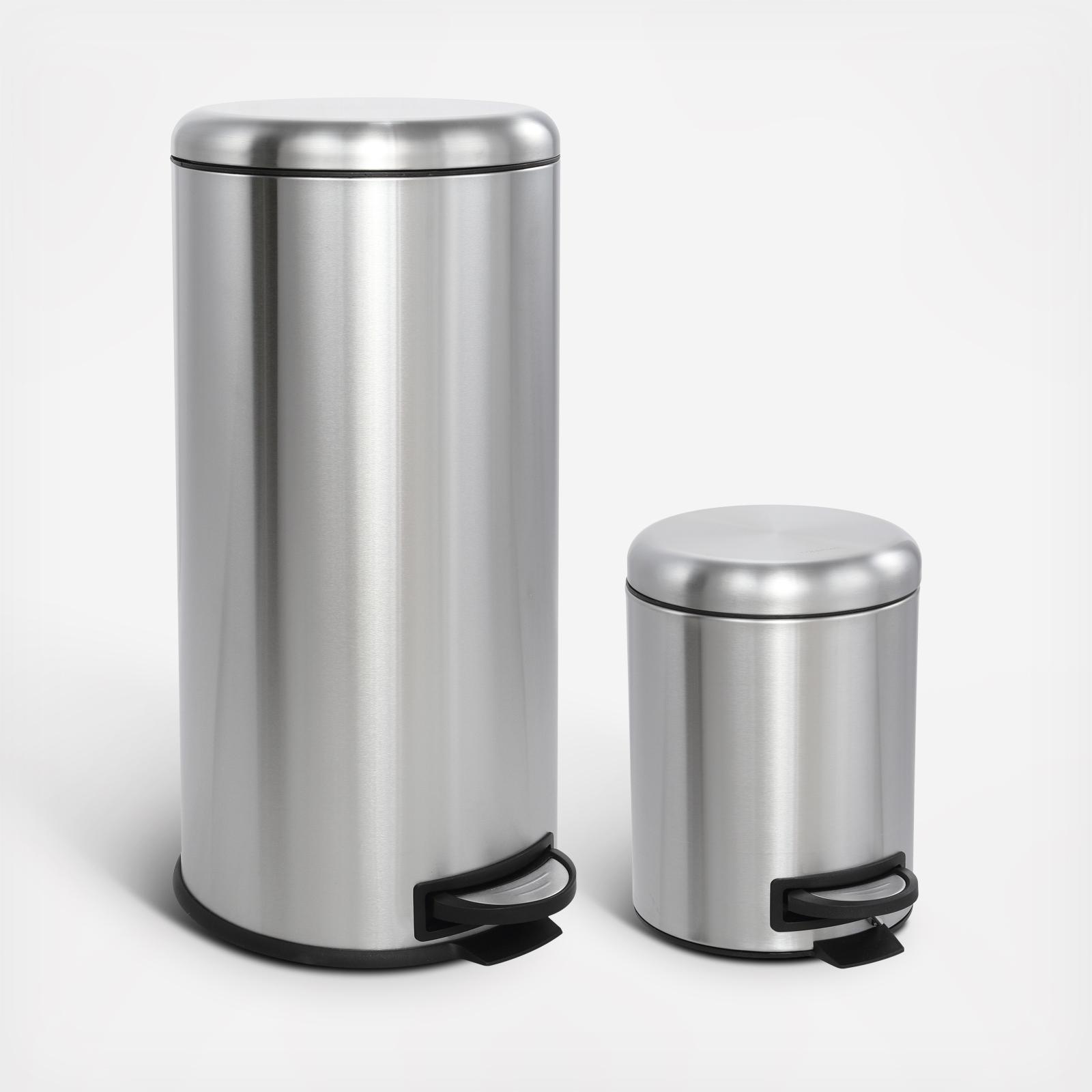 2-Piece Oscar Round Step Can Set