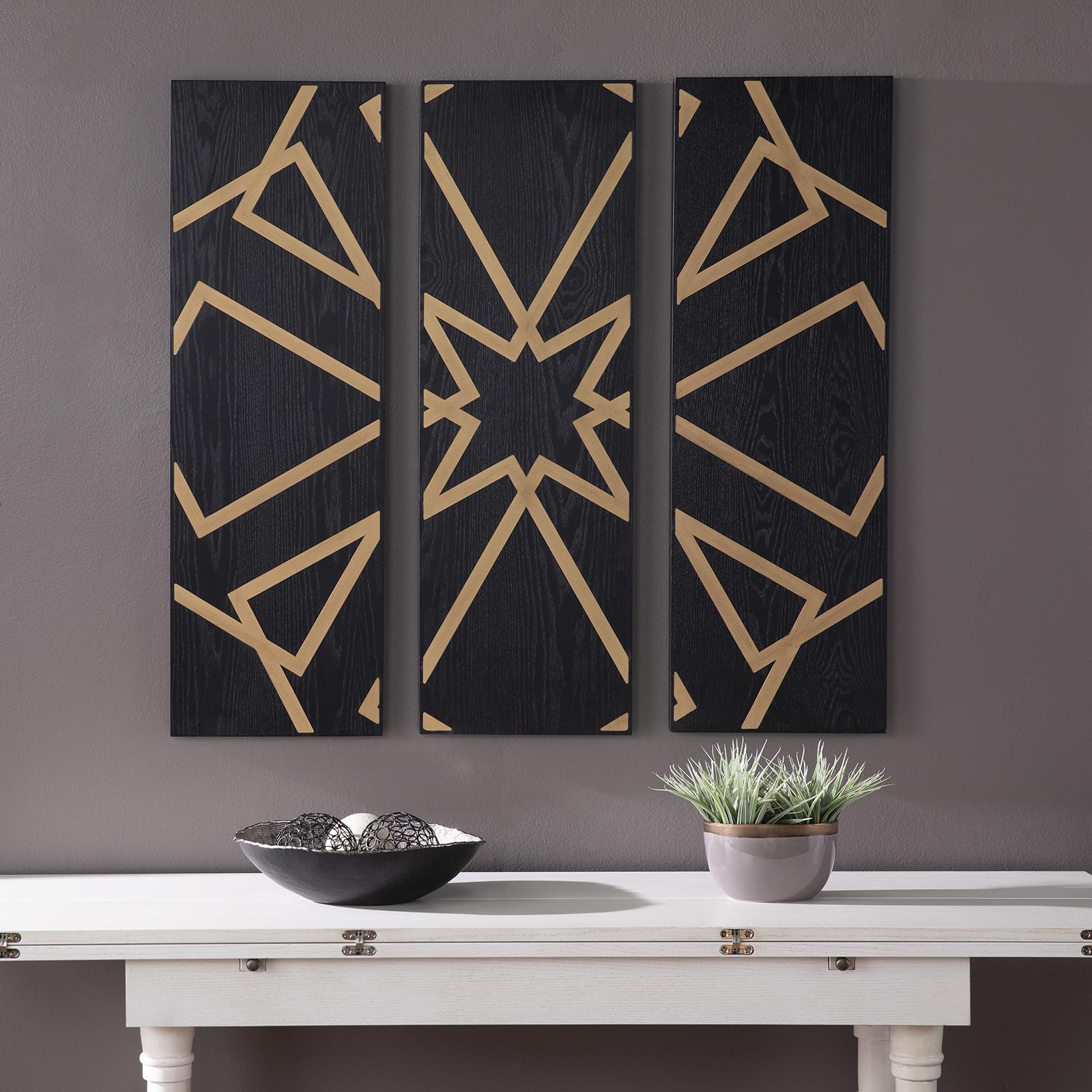 Mavlani 3-Piece Decorative Wall Panels