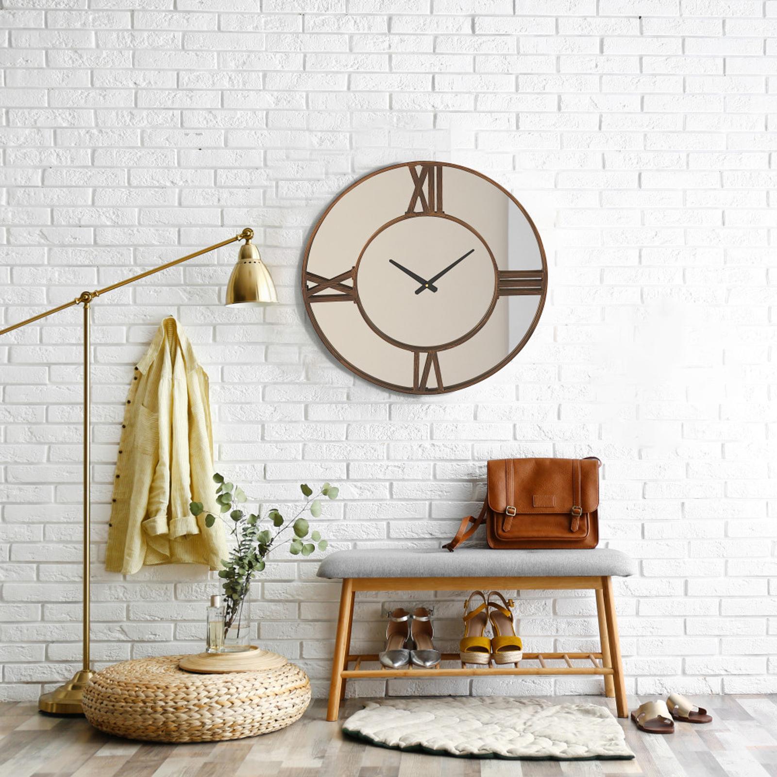 Wall Clock Mirror