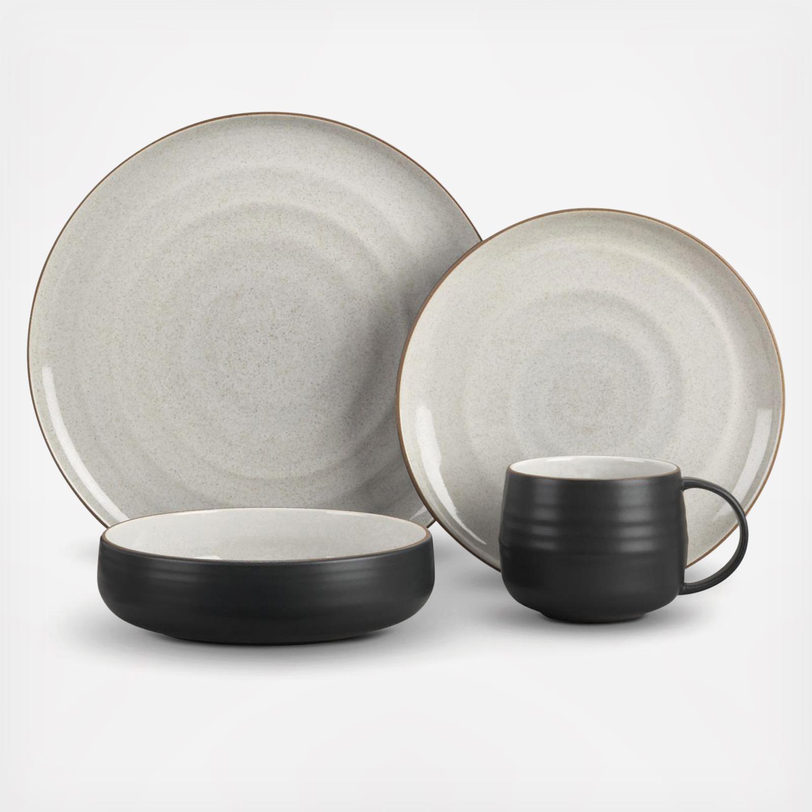 18th Street 16-Piece Dinnerware Set, Service for 4