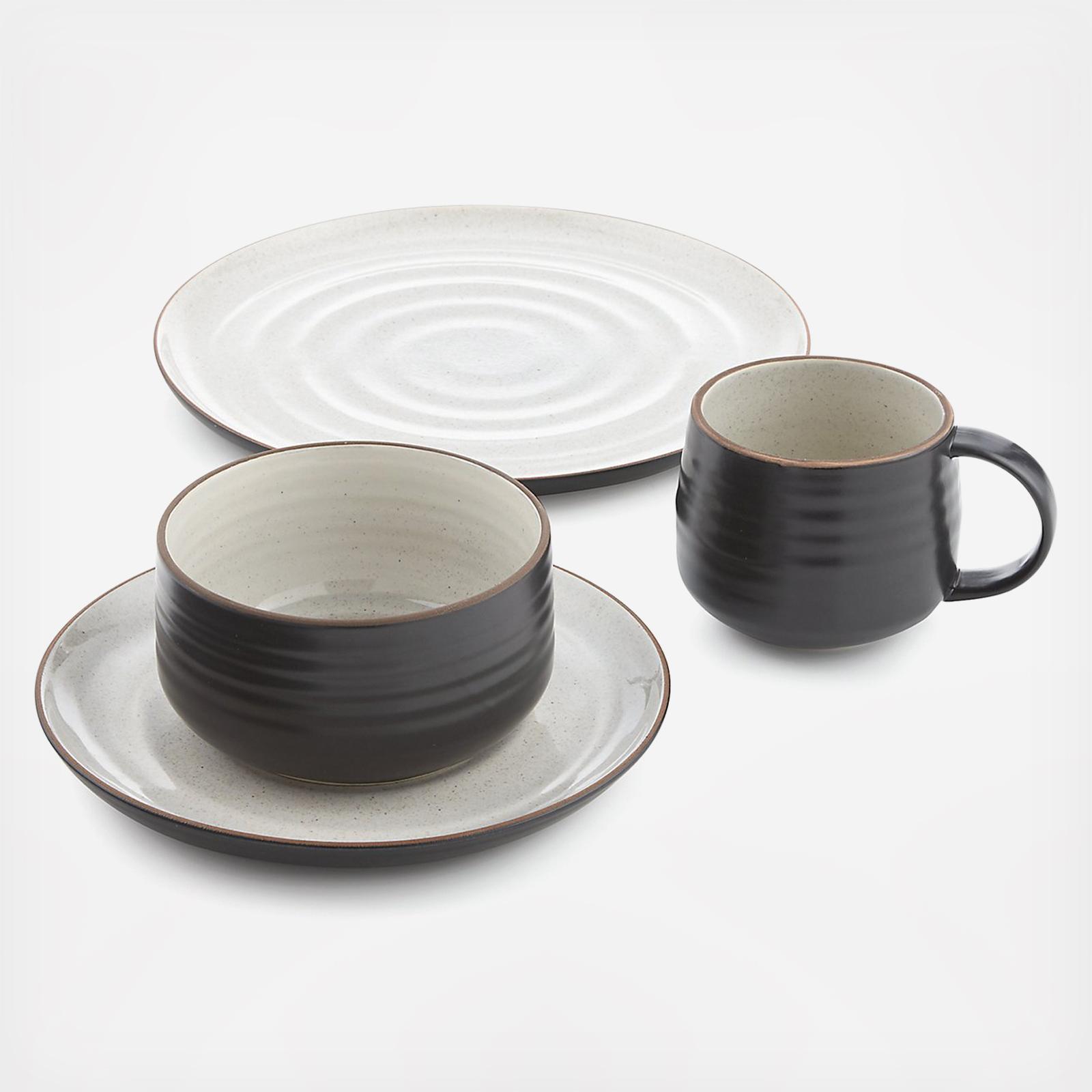 18th Street 4-Piece Place Setting with Cereal Bowl, Service for 1