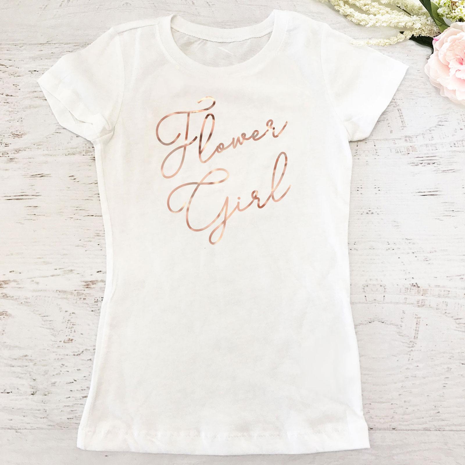 Flower Girl T-Shirt