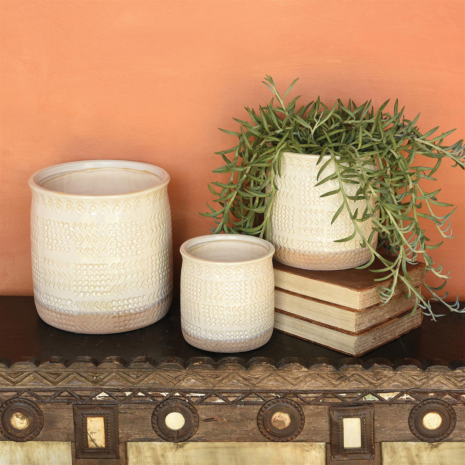 Cheyenne Cachepot, Set of 2