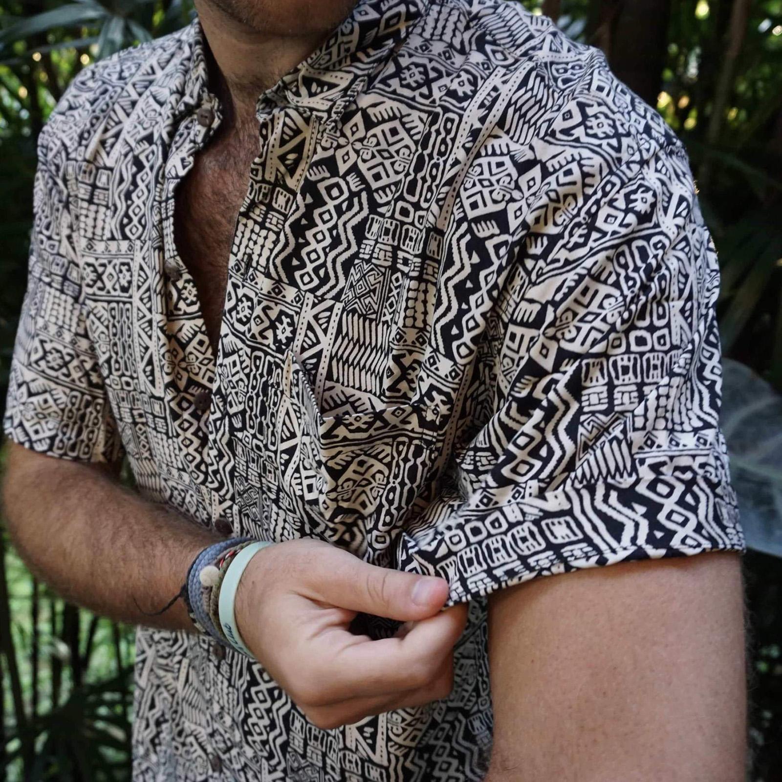 The Night Out Short Sleeve Men's Shirt