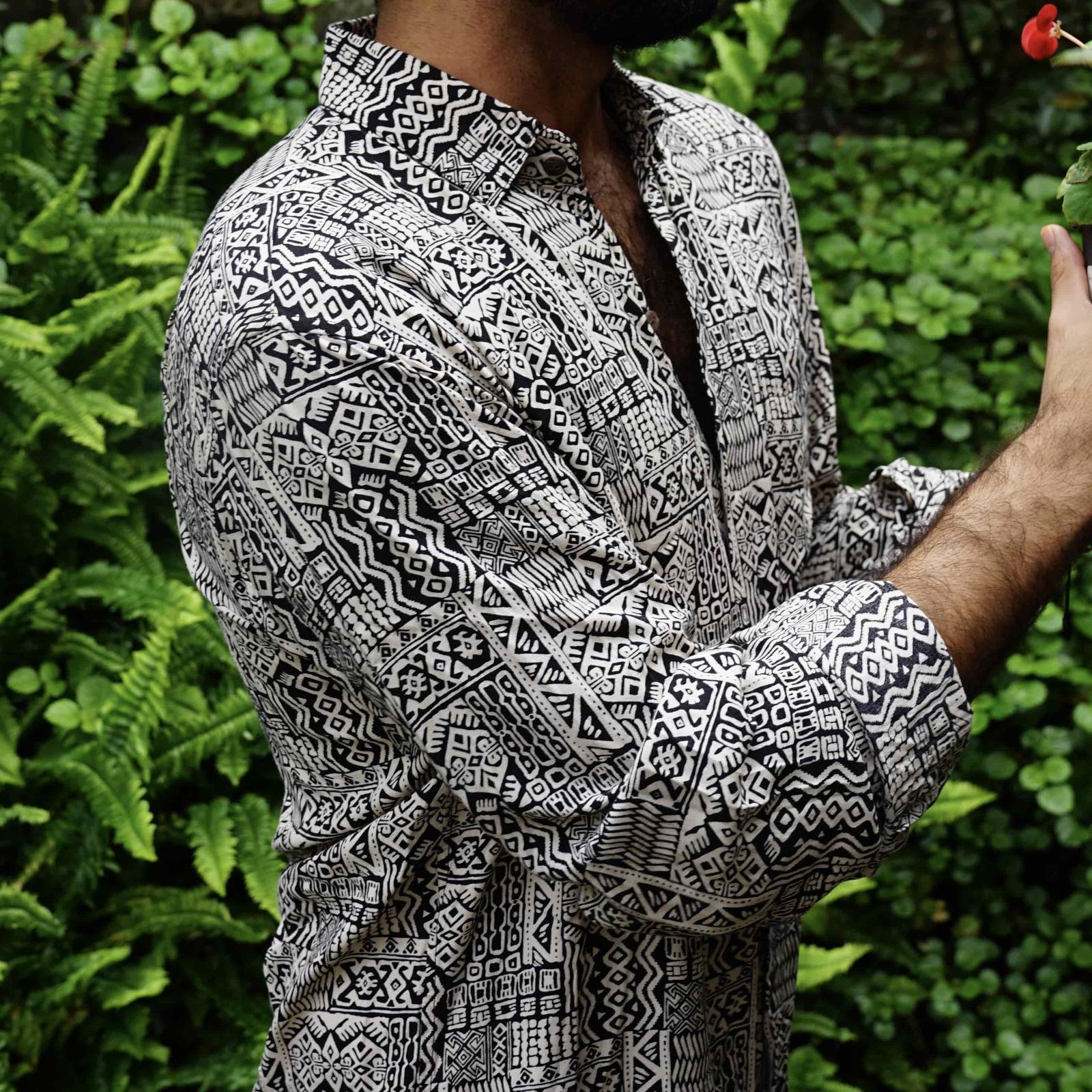 The Night Out Long Sleeve Men's Shirt