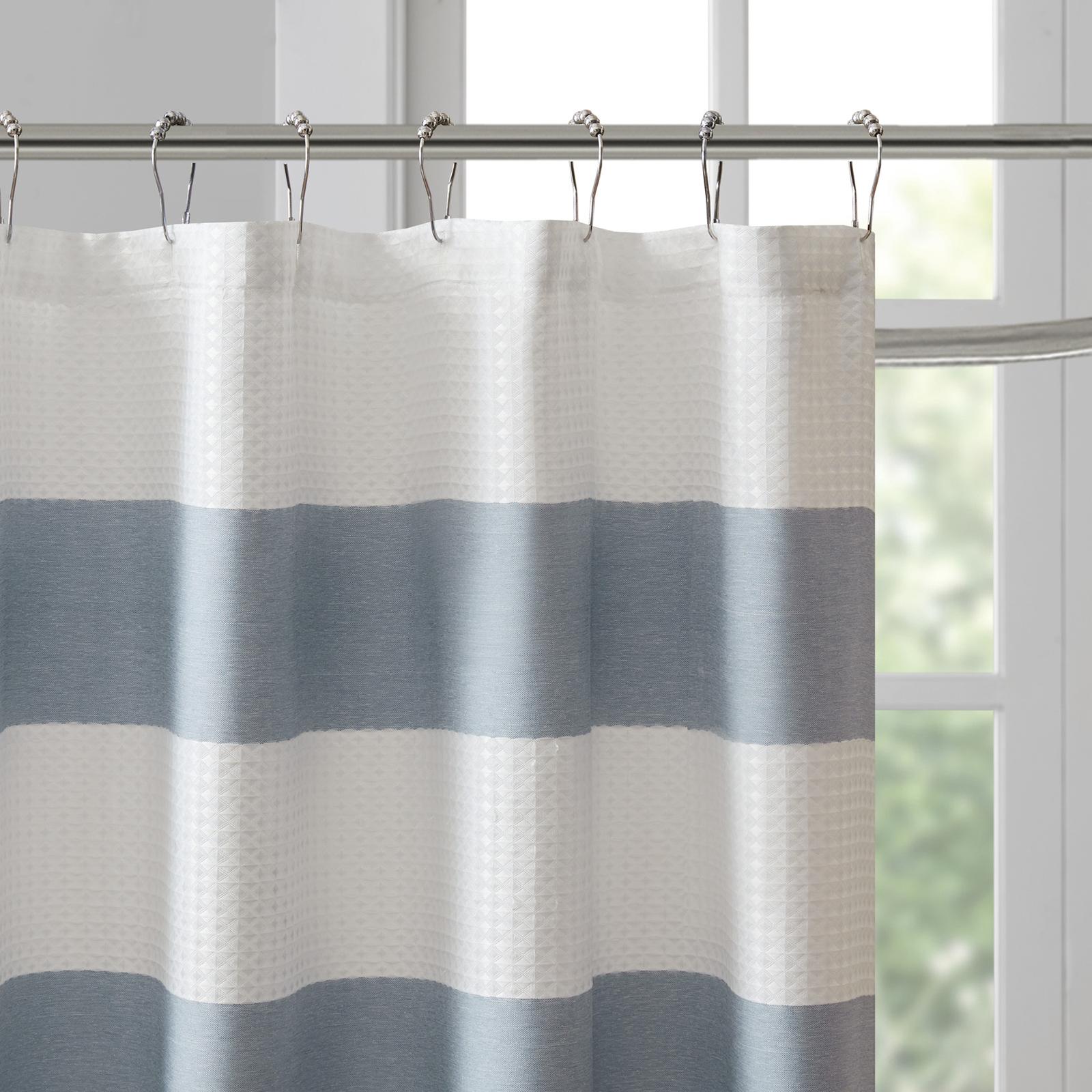 Spa Waffle Shower Curtain