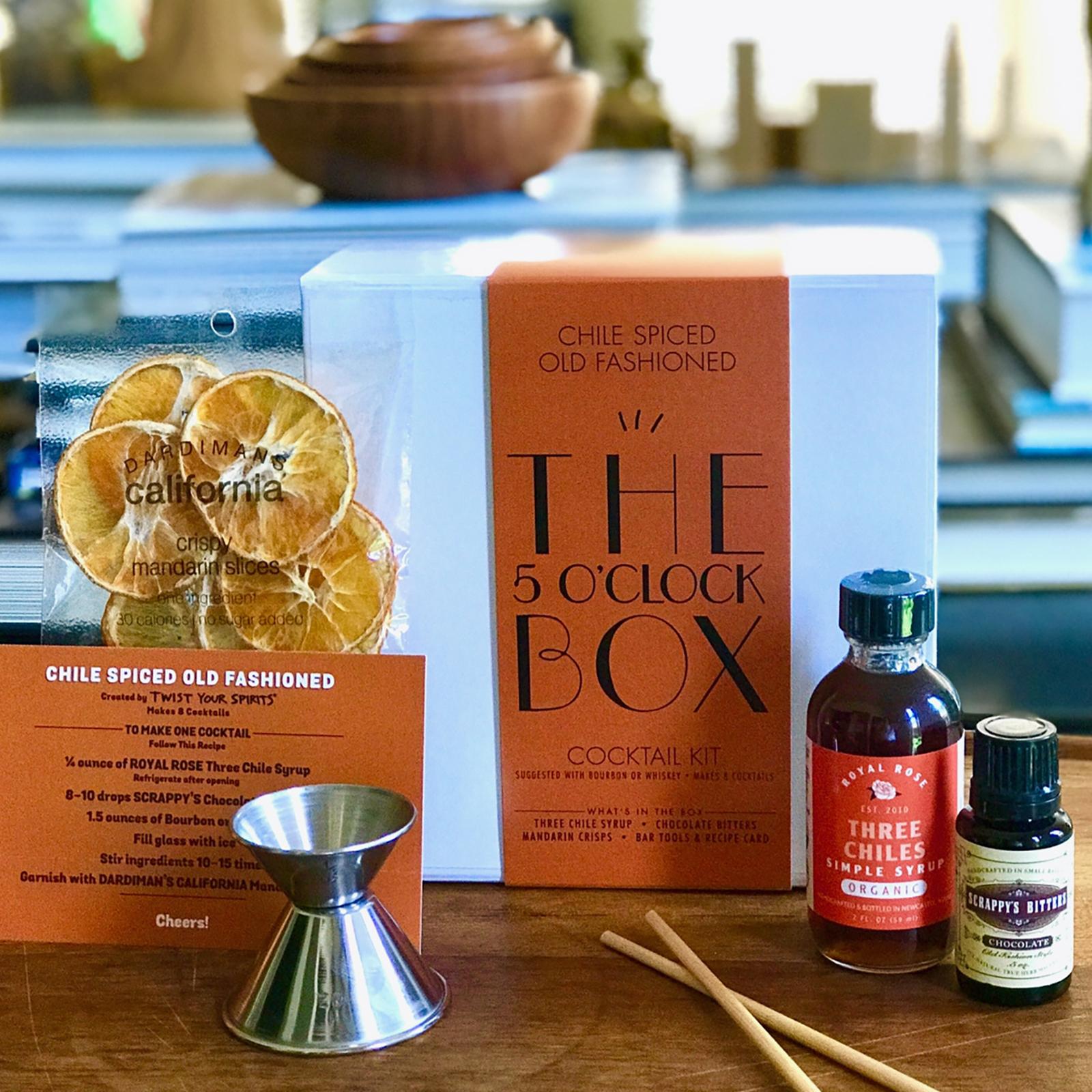 Chile Spiced Old Fashioned Cocktail Kit