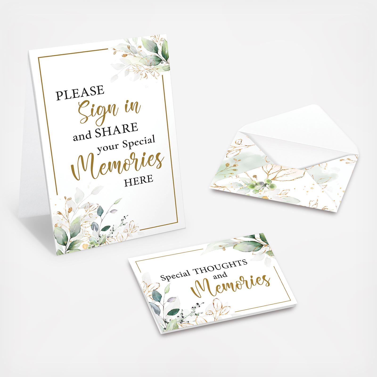 Guest Sign-In Table Set