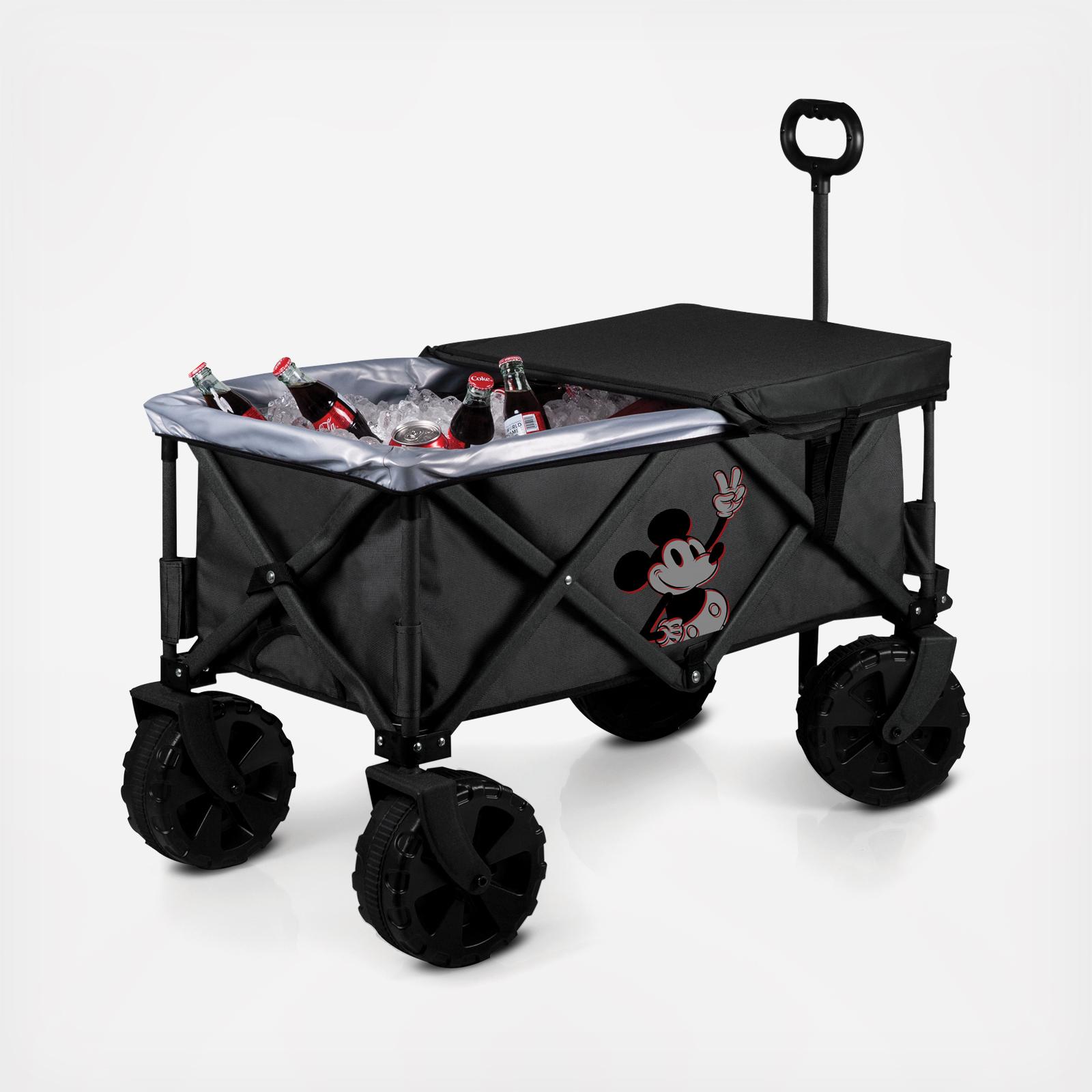 Mickey Mouse Adventure Wagon Elite All-Terrain Portable Utility Wagon