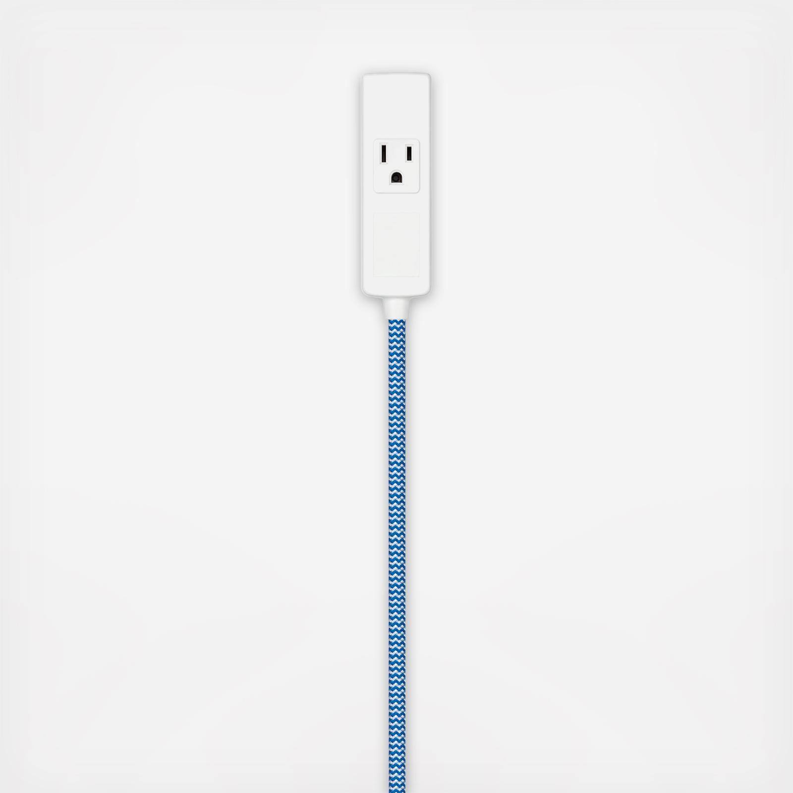 3-Outlet Fabric Power Cord