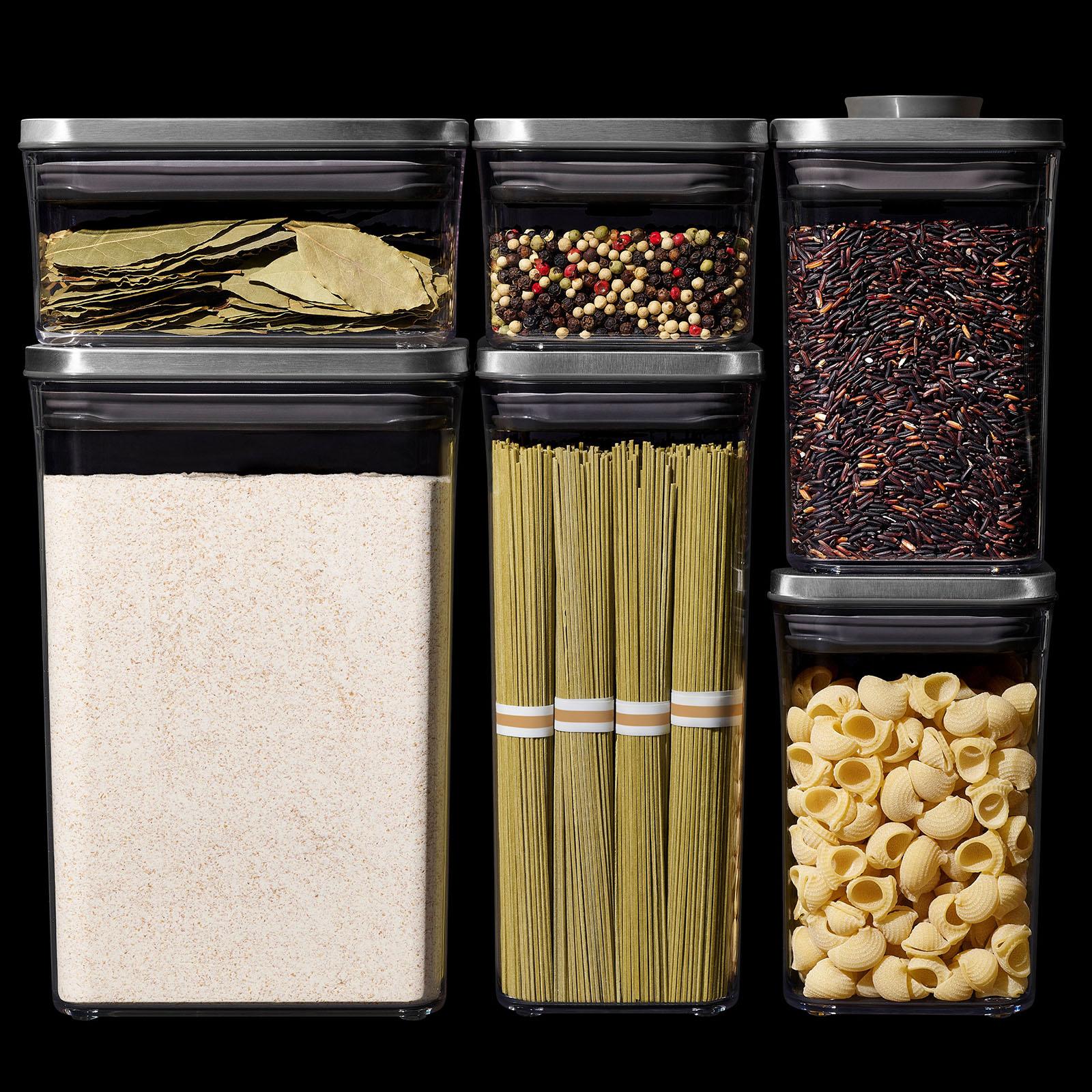 Steel 6-Piece POP Container Set