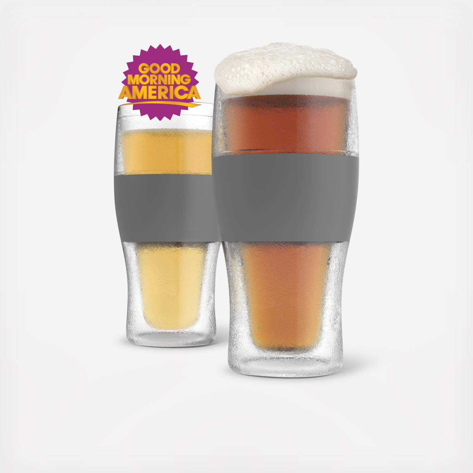 Freeze Cooling Pint Glass, Set of 2