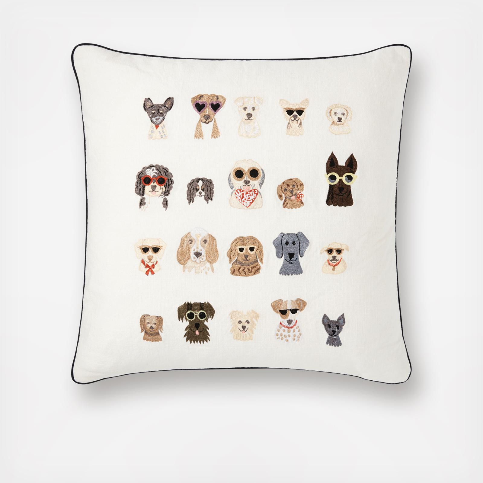 Shady Animals Throw Pillow