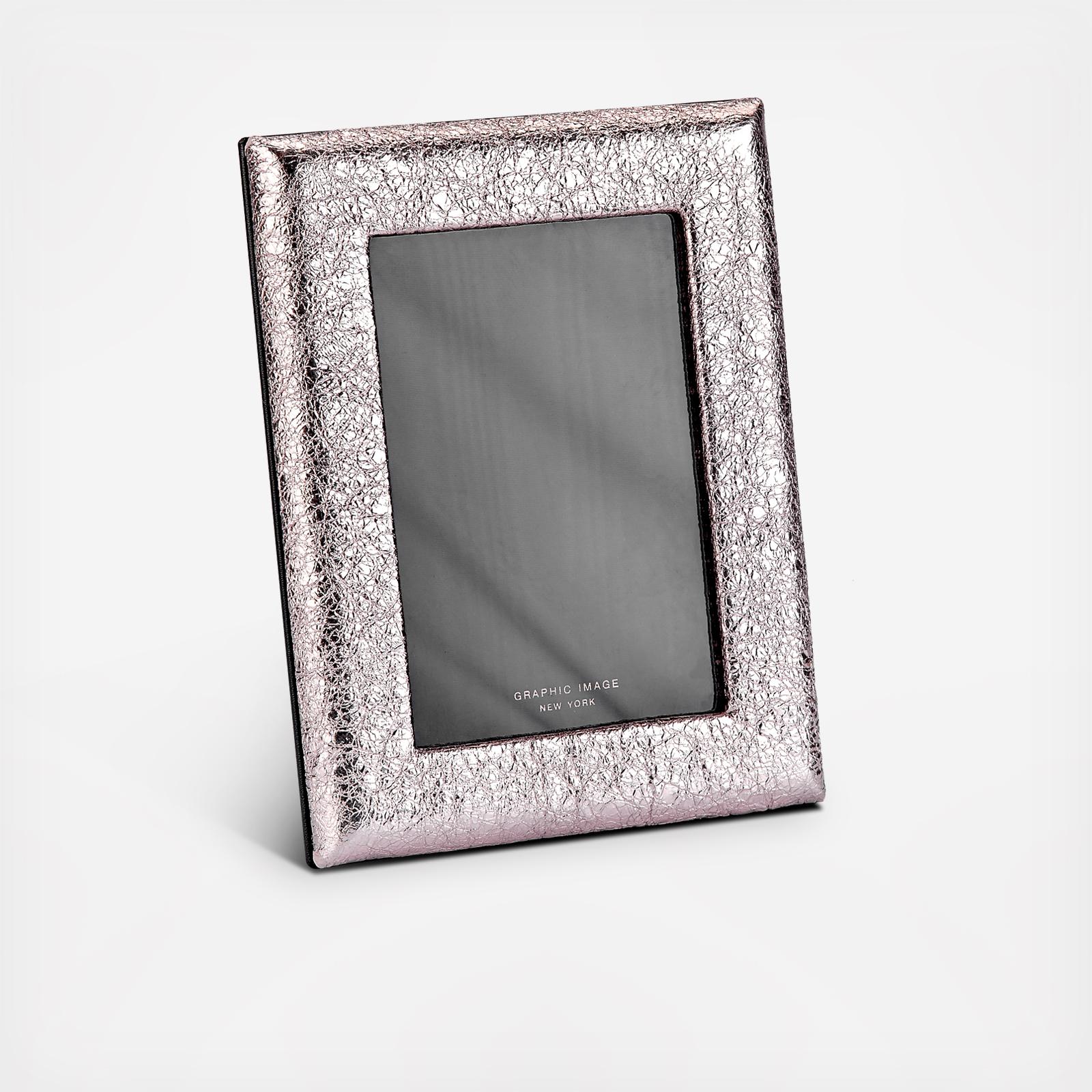 5 X 7 Metallic Leather Picture Frame
