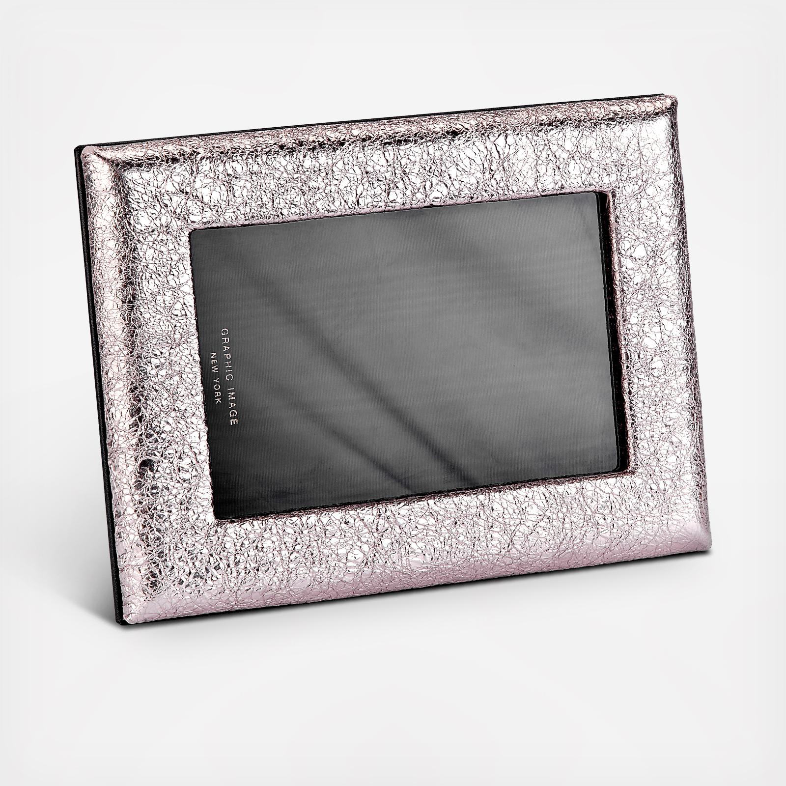 5 X 7 Metallic Leather Picture Frame