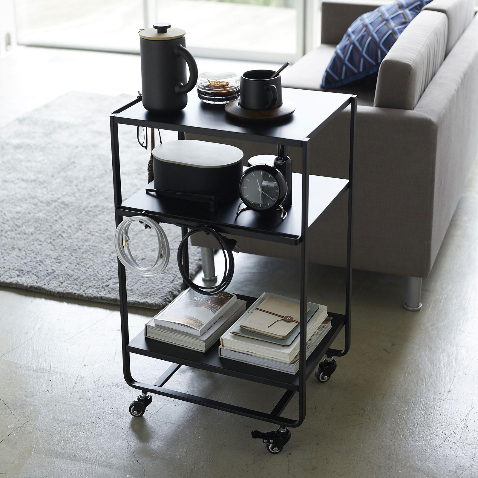 Tower 3-Tier Kitchen Cart with Handle