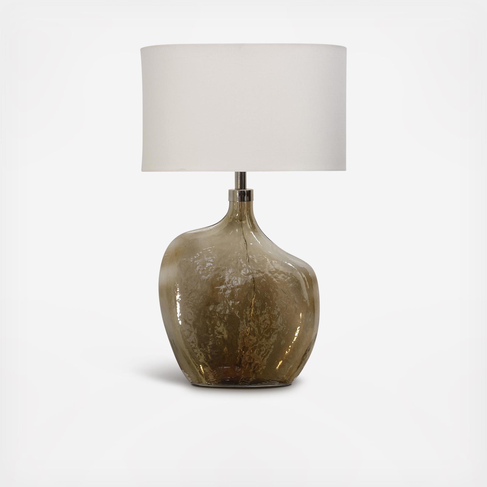 Amber Table Lamp