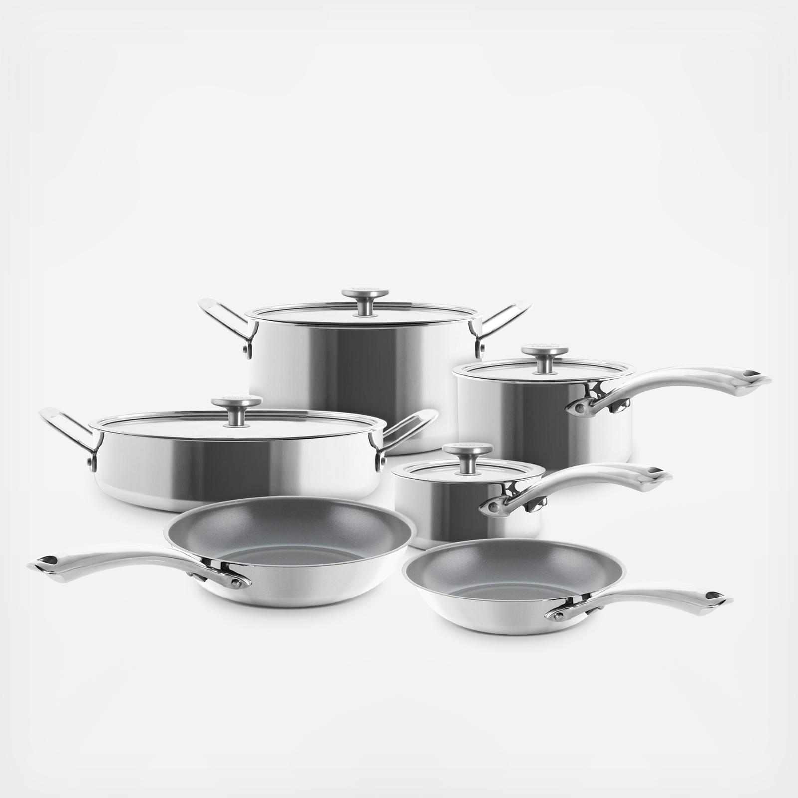 10 piece Cookware Set, 3 Clad