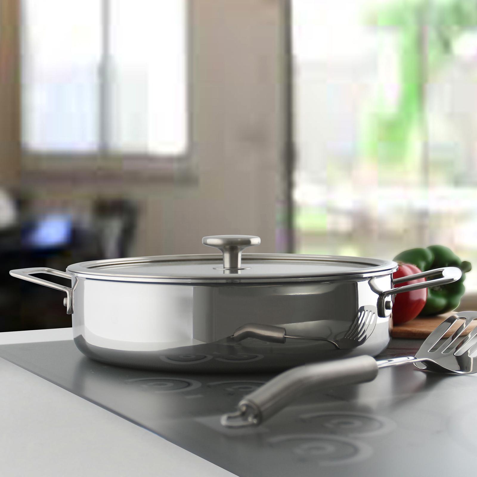 10 piece Cookware Set, 3 Clad