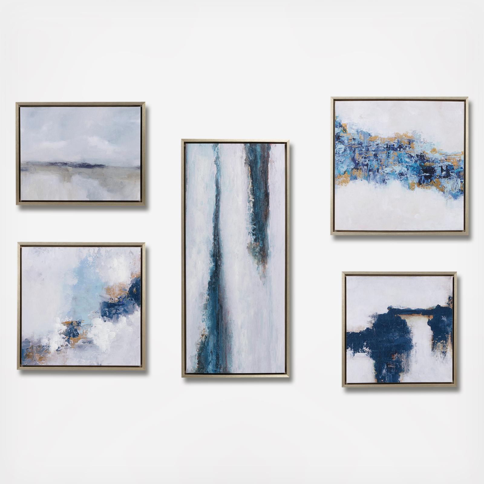 5-Piece Blue Drift Gallery Set