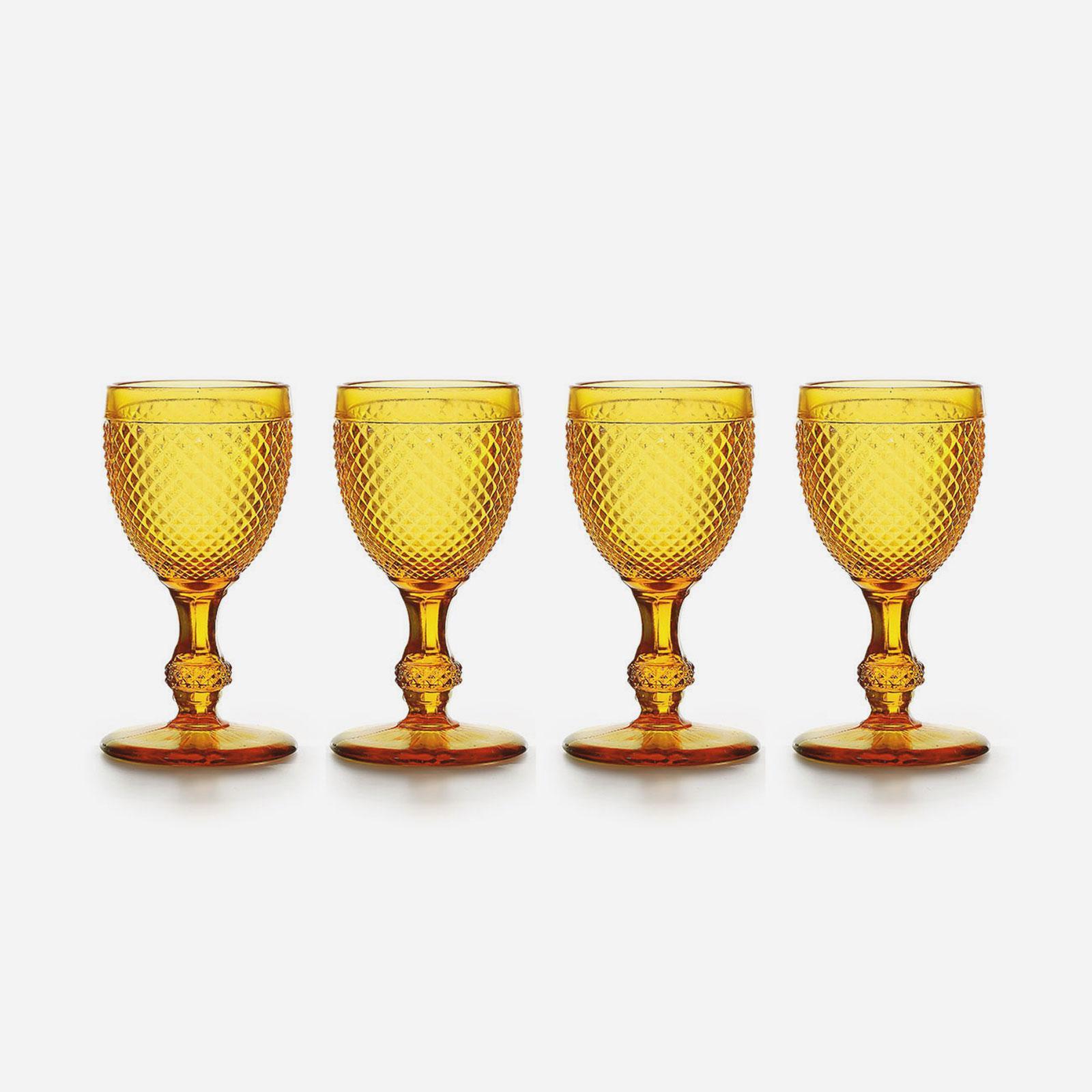 Bicos Water Goblet, Set of 4