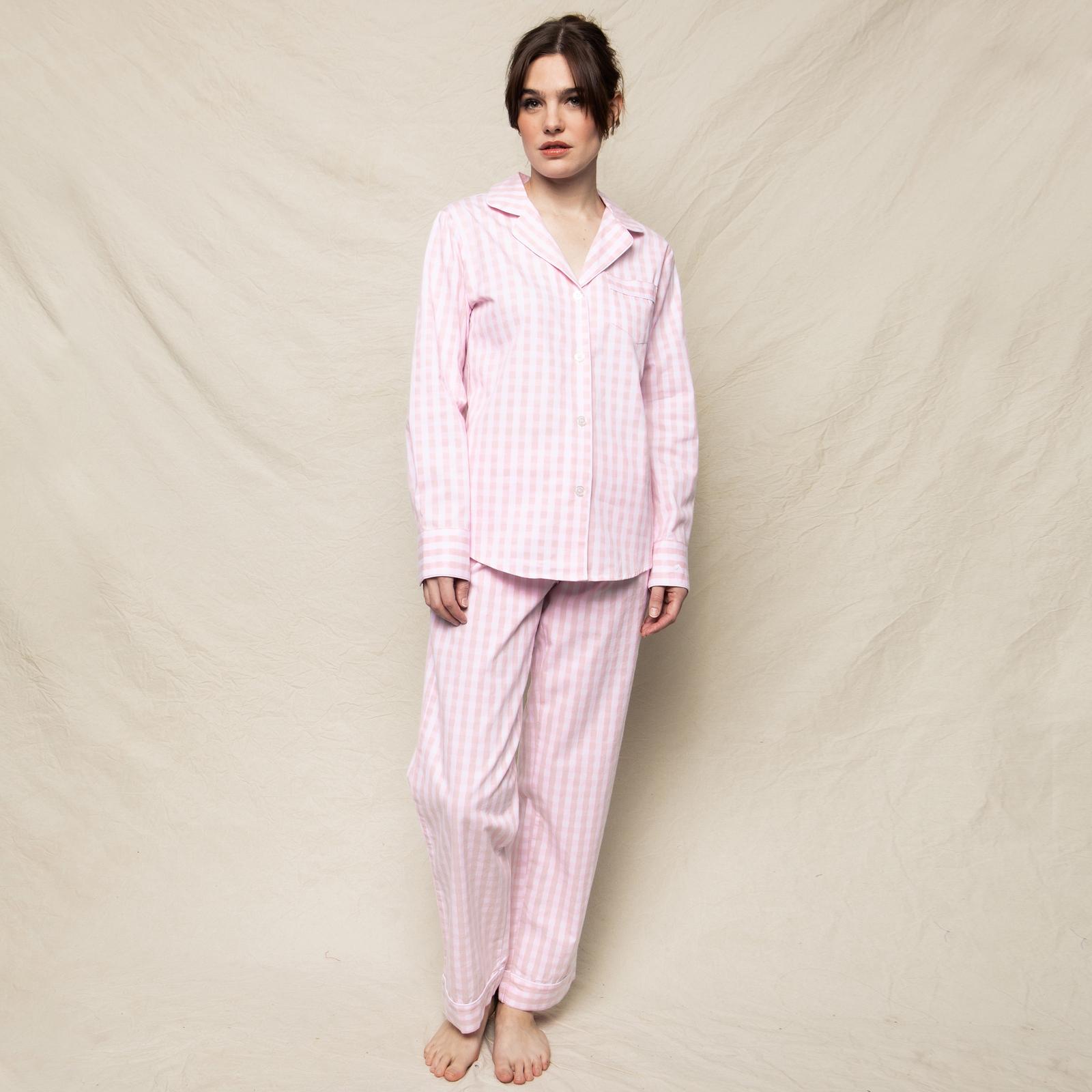 Gingham Pajama Set