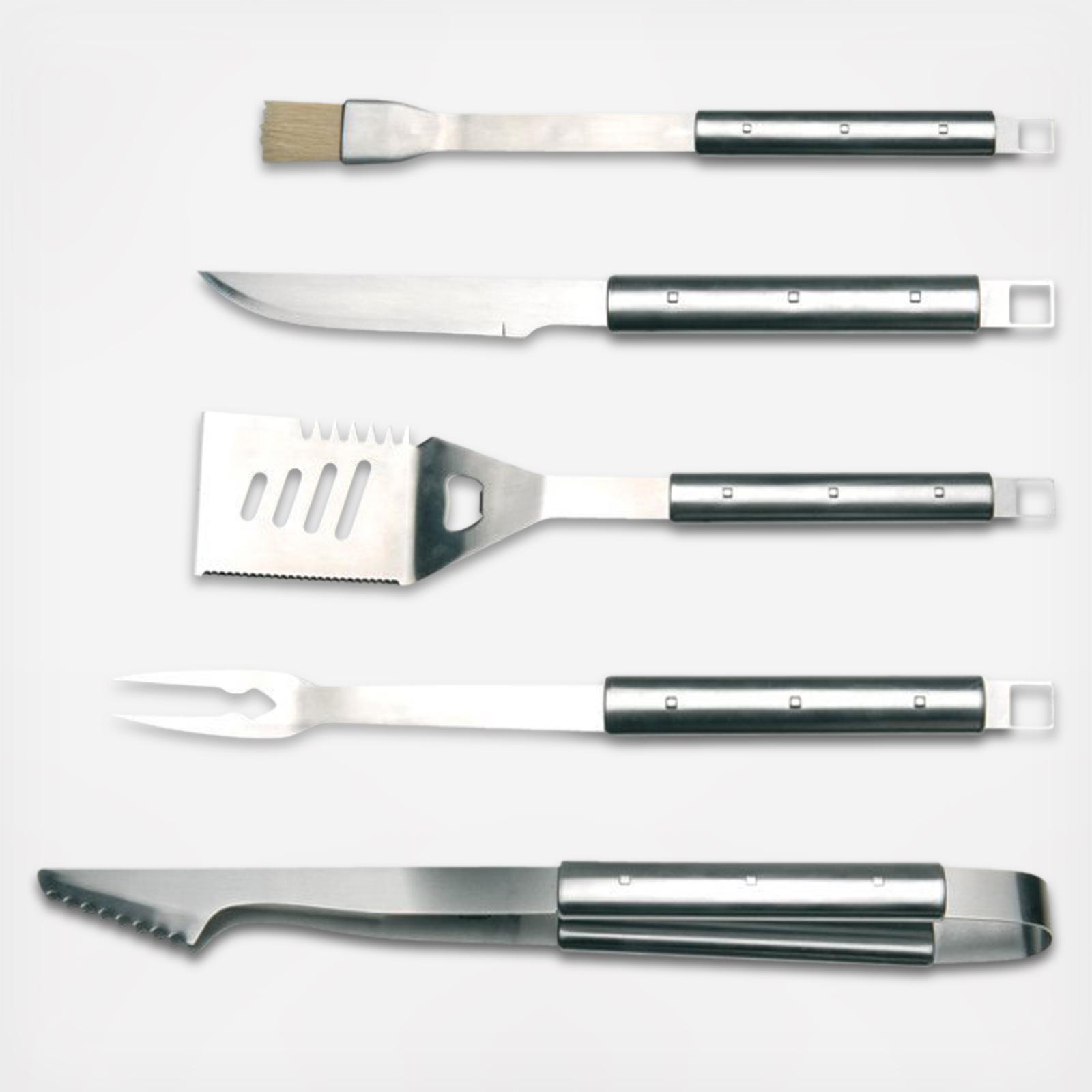 Essentials BBQ Set and Case, 6 piece