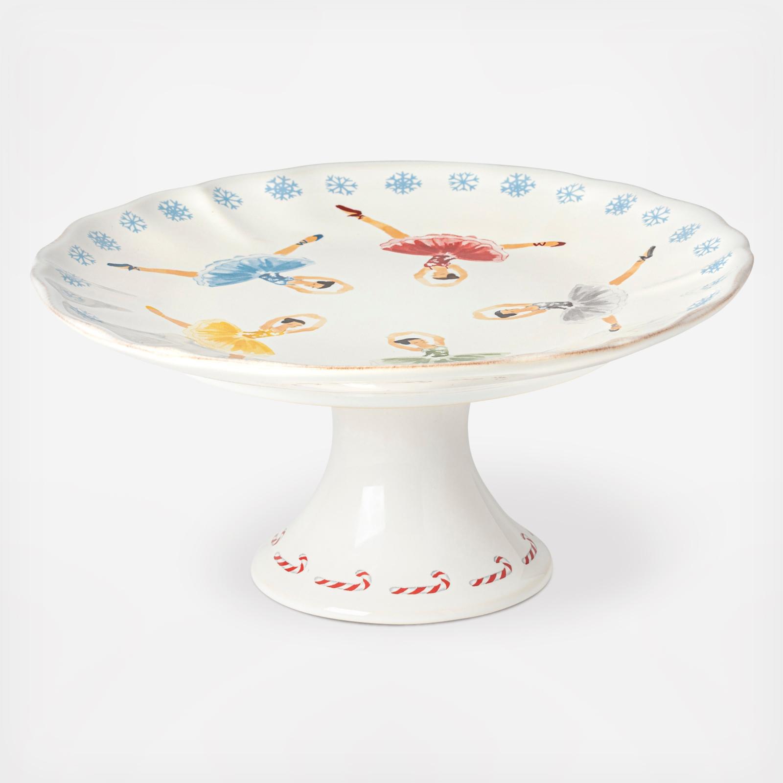 The Nutcracker Holiday Footed Plate