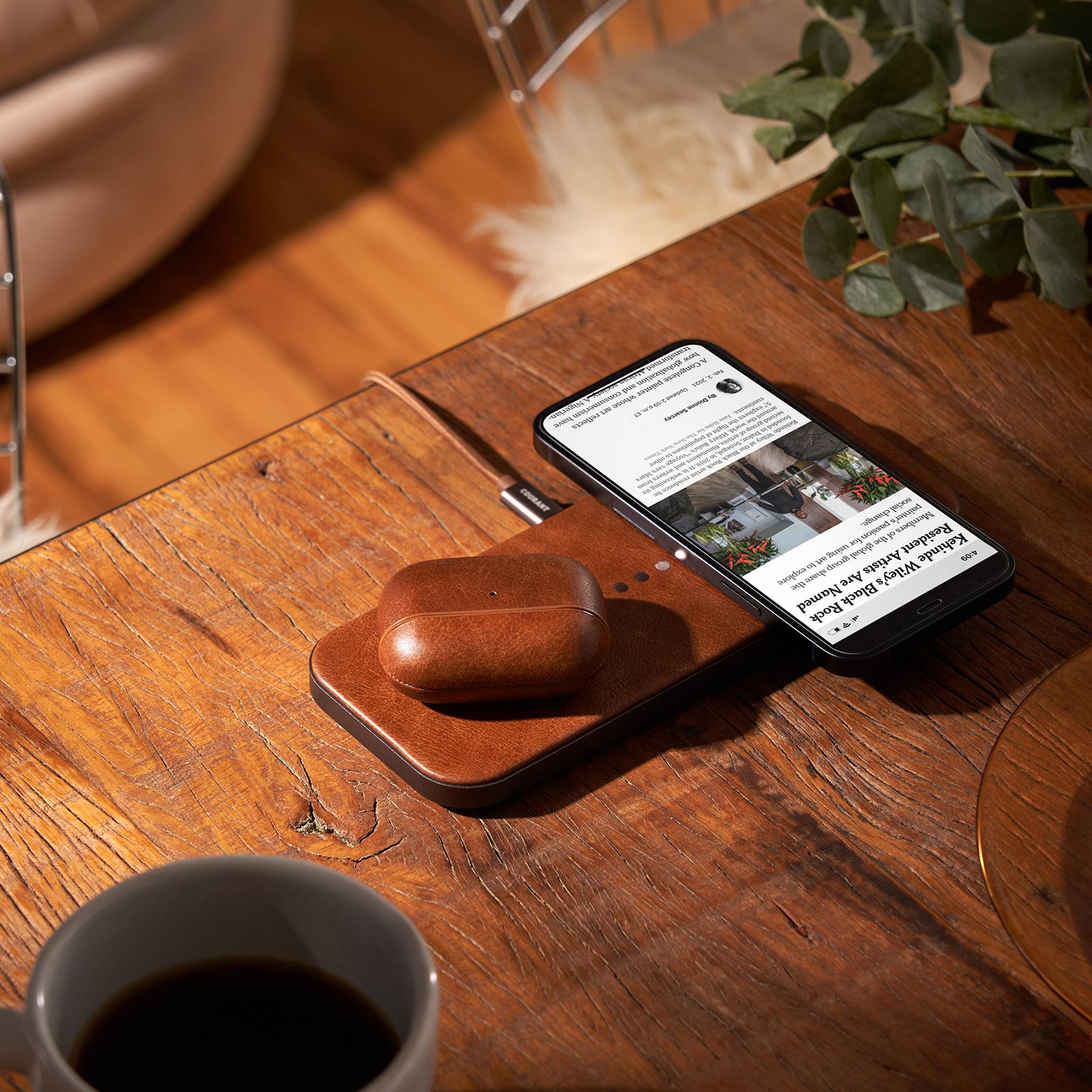 CATCH:2 Leather Wireless Charger