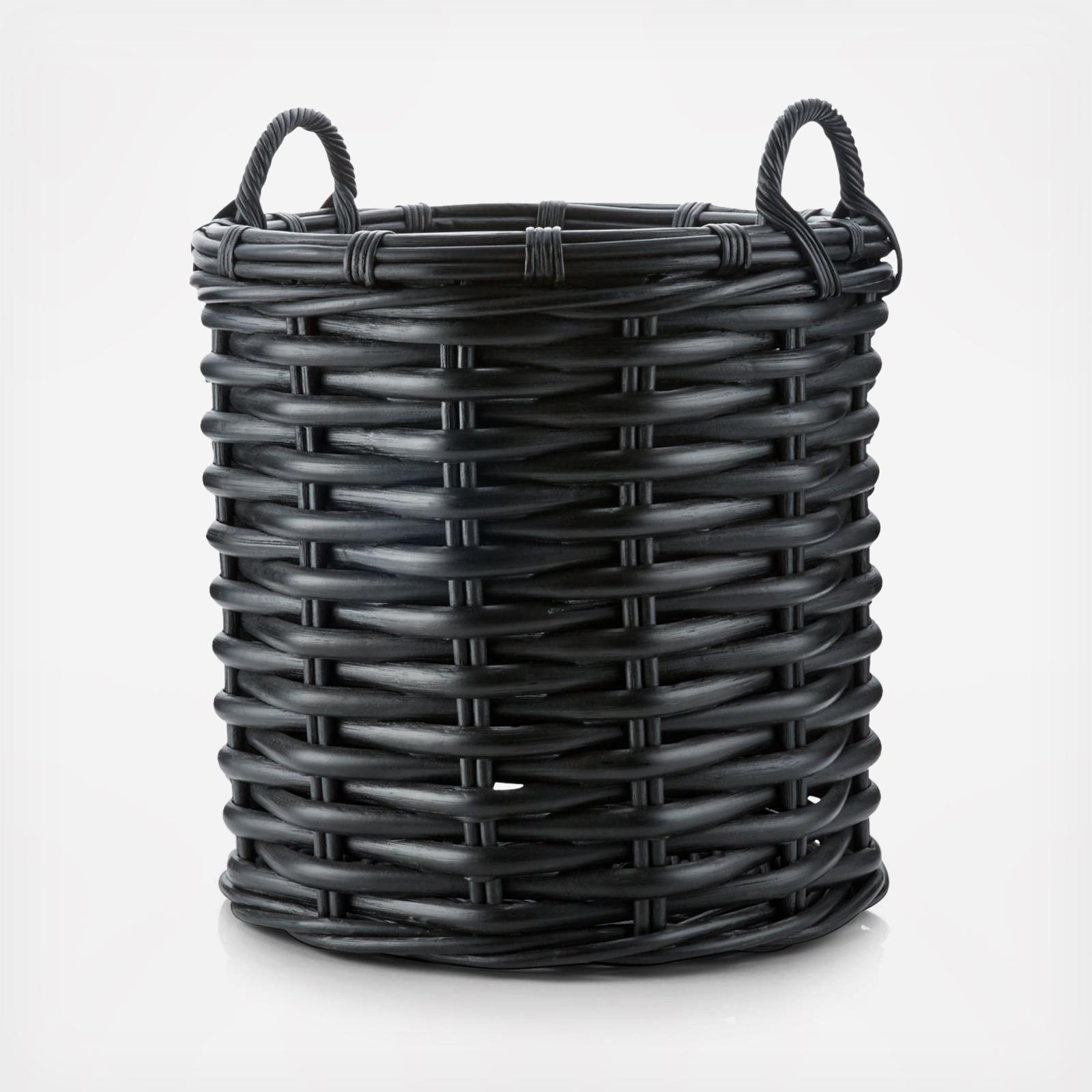 Rattan Woven Round Basket