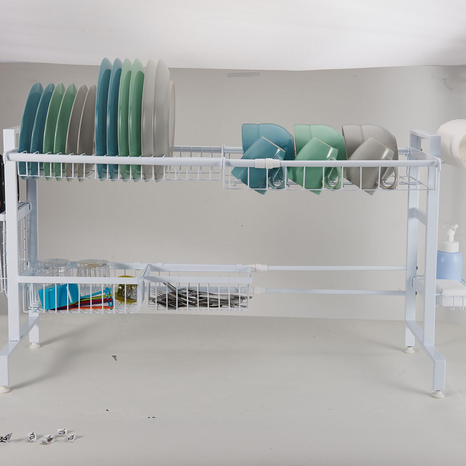Gourmet Basics Over-The-Sink Expandable Organizer