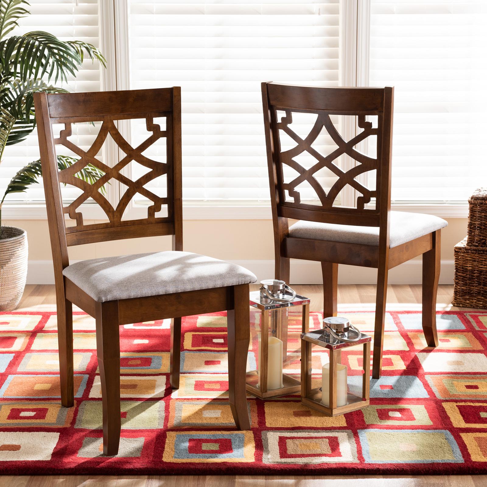 Mael Upholstered 2-Piece Dining Chair Set