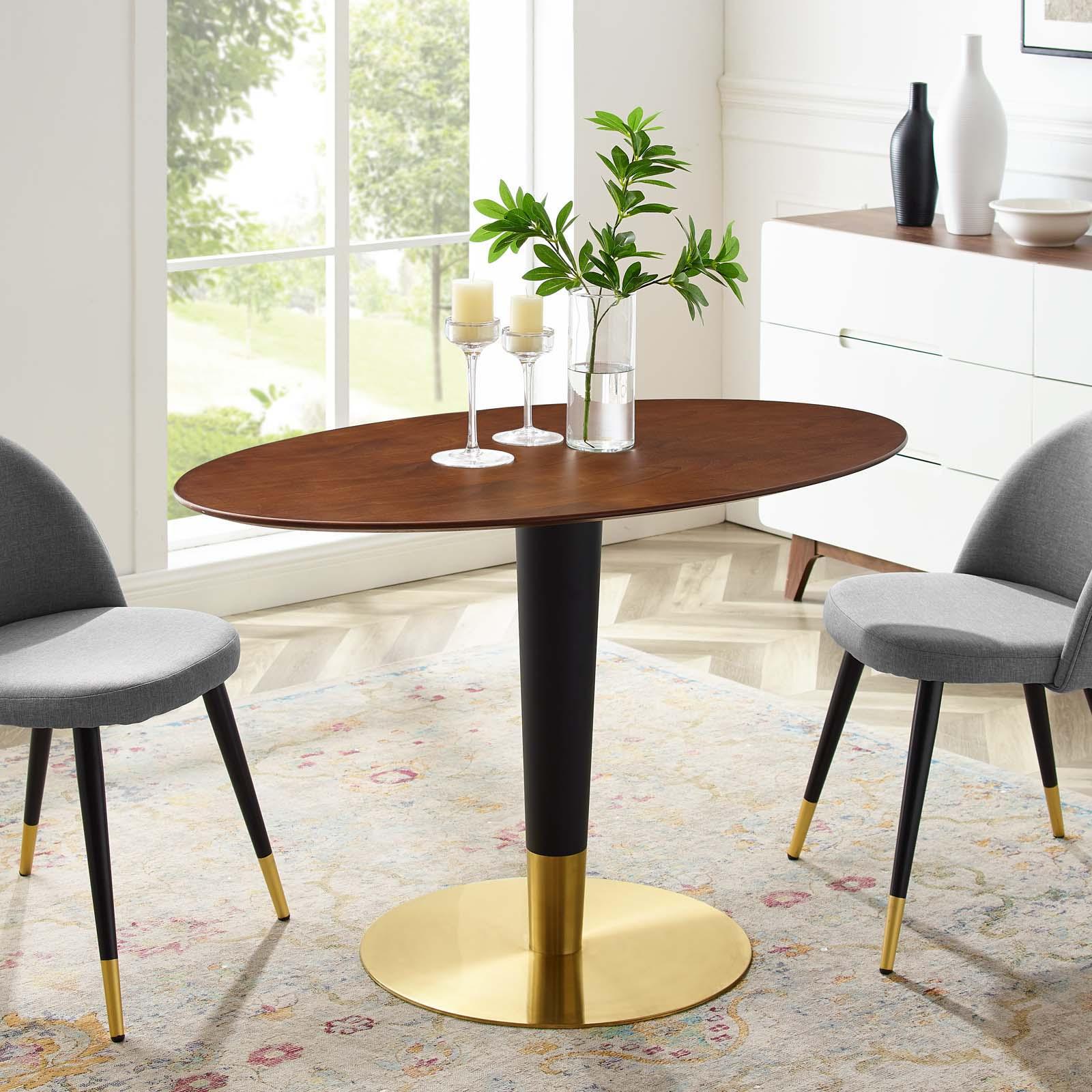 Zinque Oval Dining Table