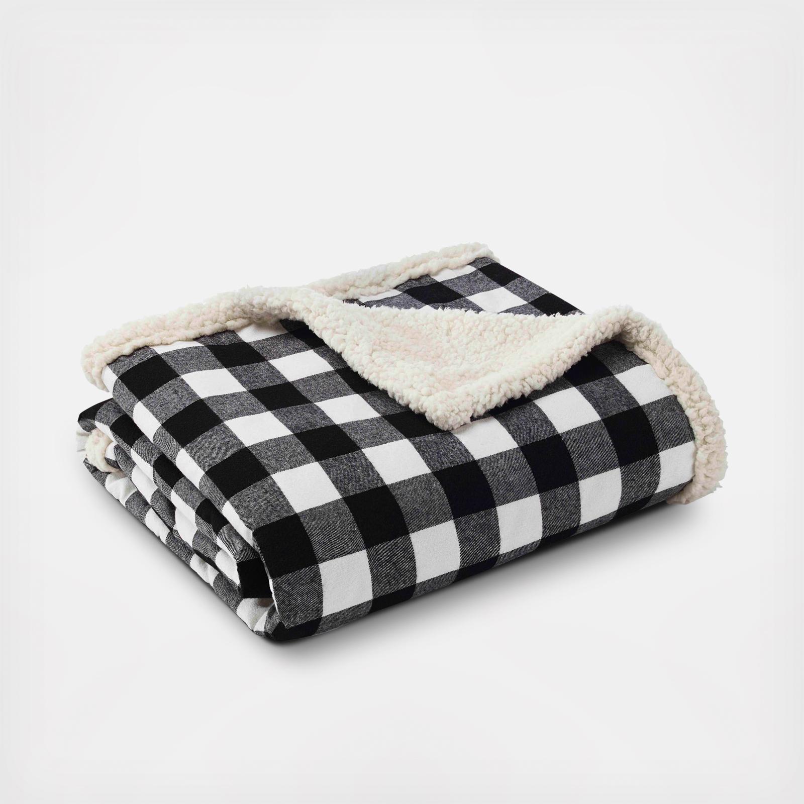 Cabin Plaid Throw Blanket
