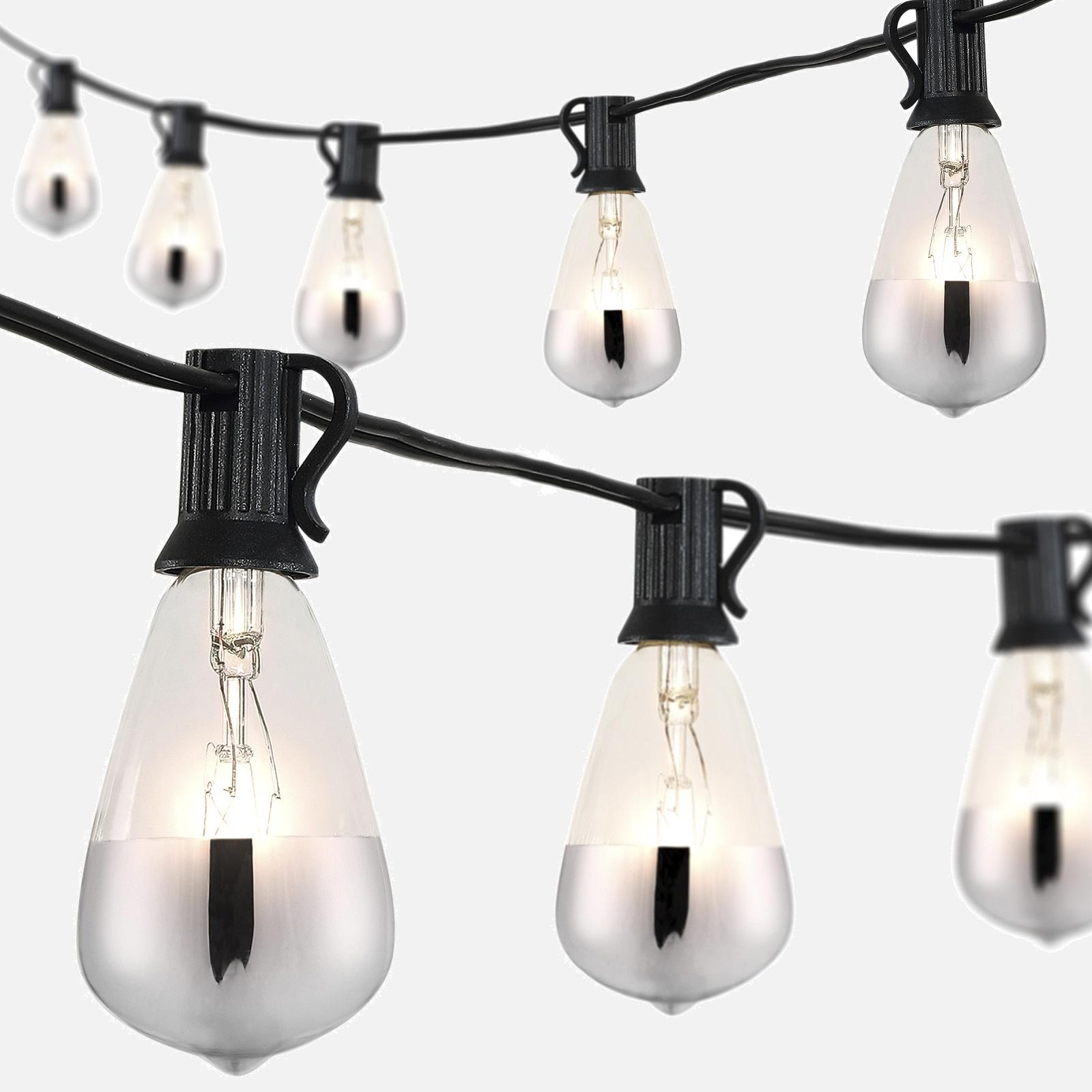 10' Rustic Industrial Incandescent Bulb String Lights